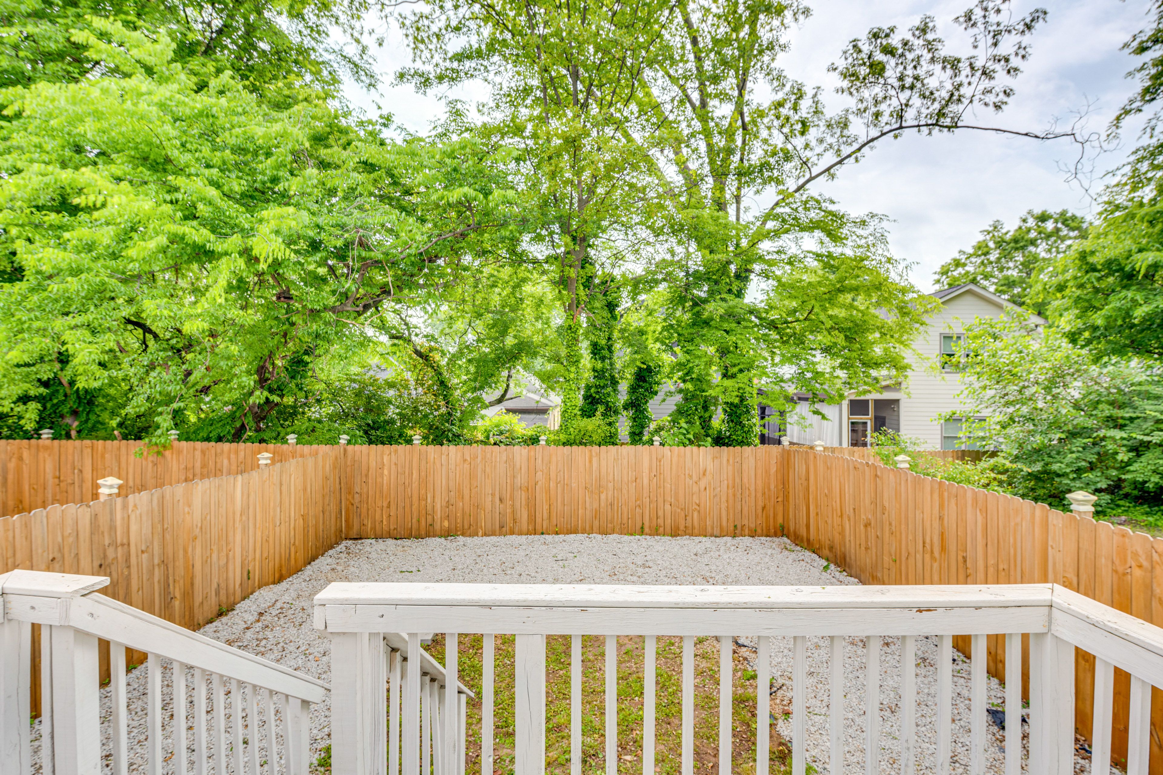 Fenced Backyard