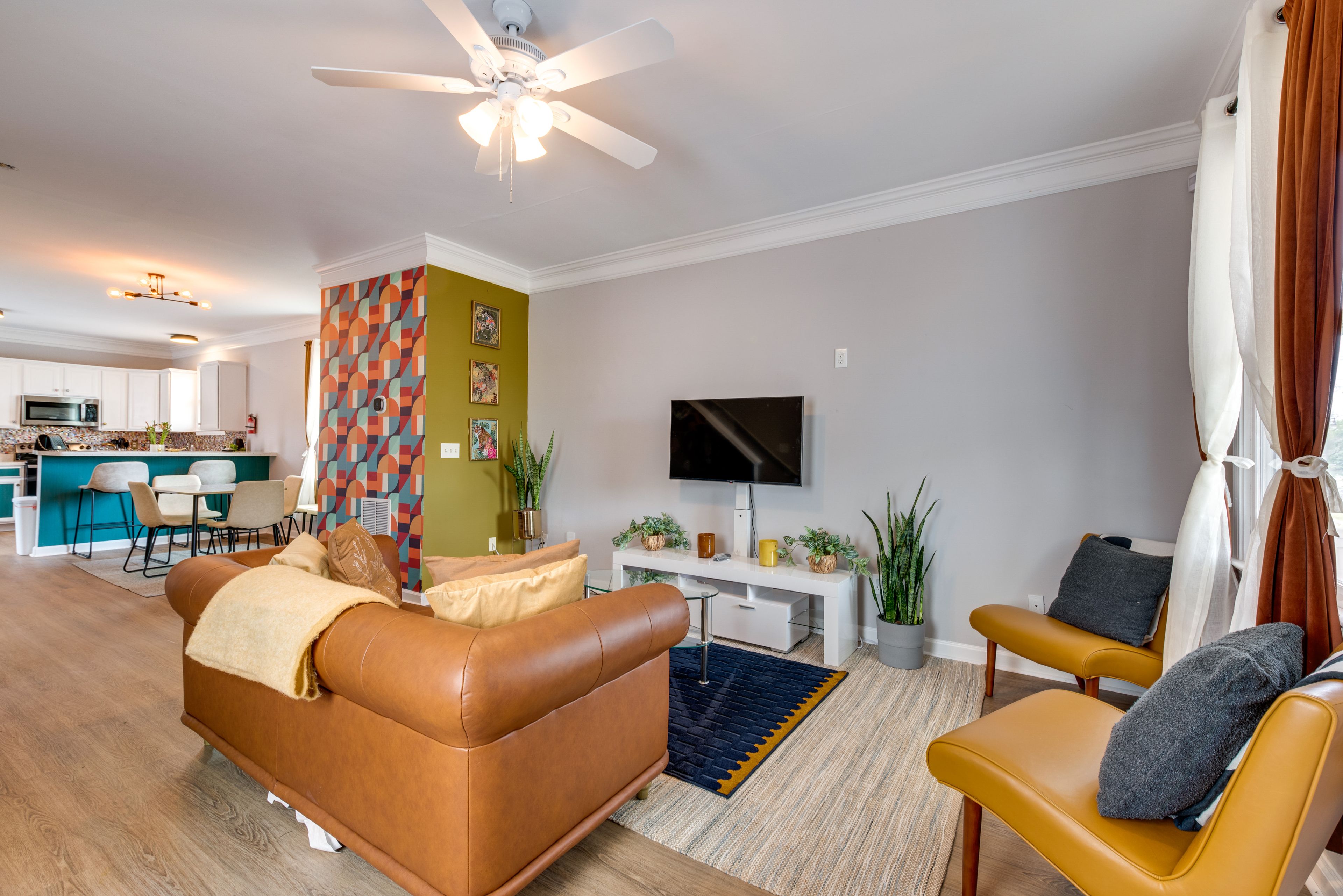 Atlanta Vacation Rental | 3BR | 2.5BA | 1,440 Sq Ft | Stairs Required