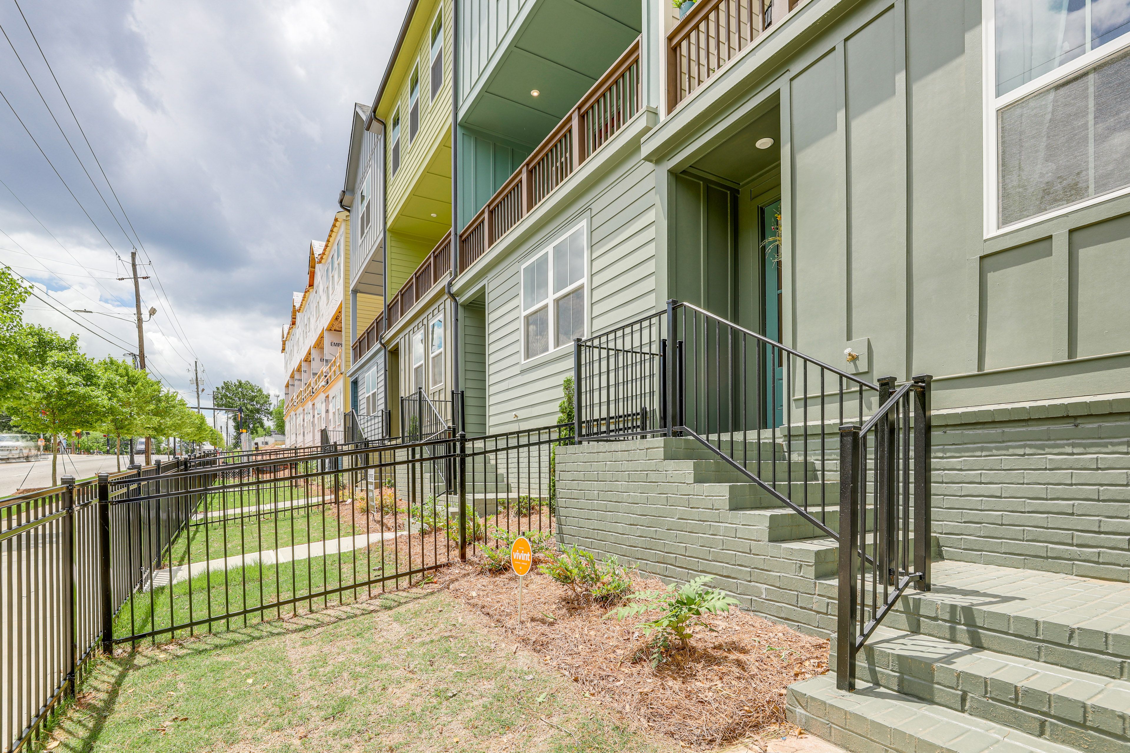 Townhome Exterior | Private Entrance