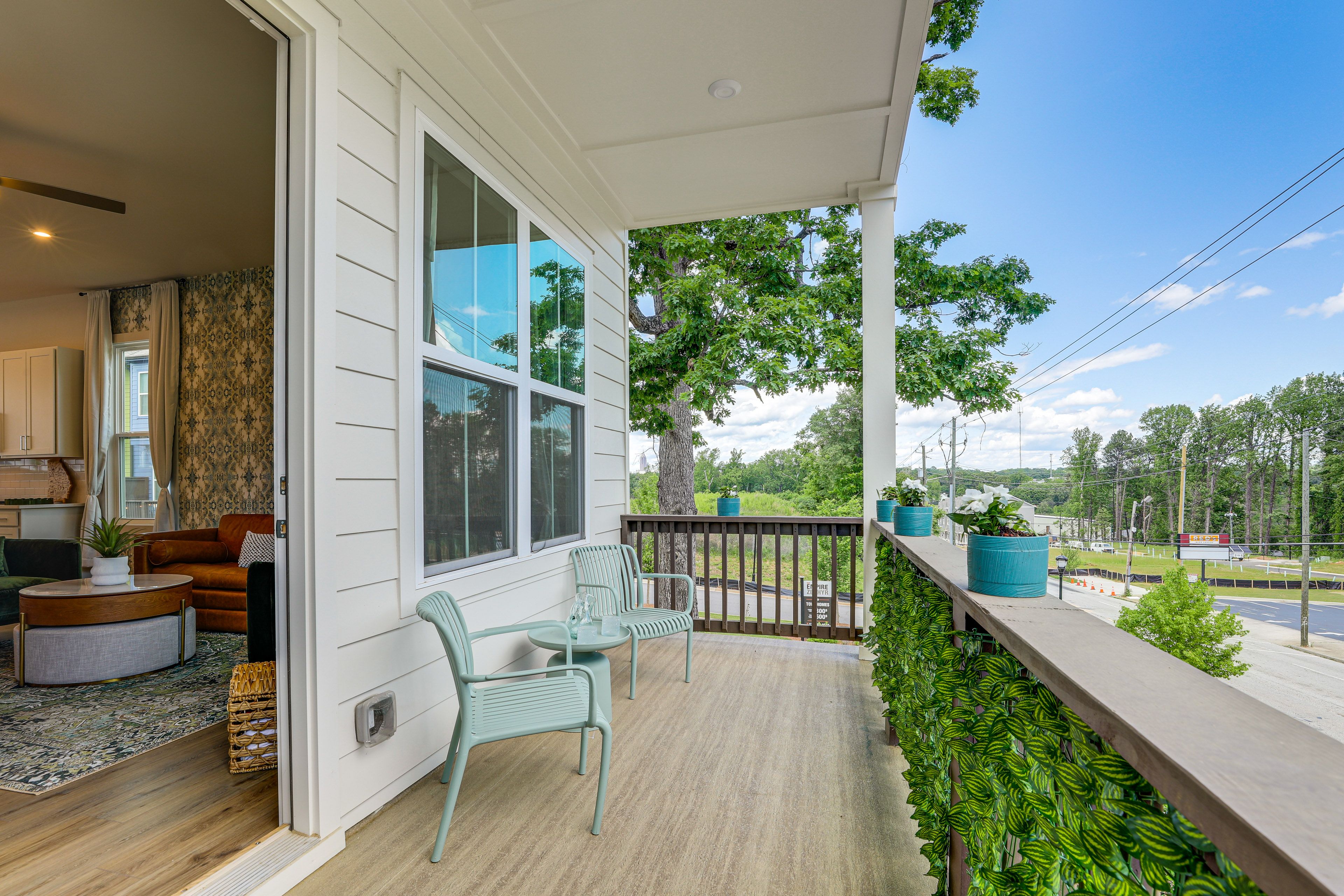 Private Balcony | 2nd Floor | Access via Living Room