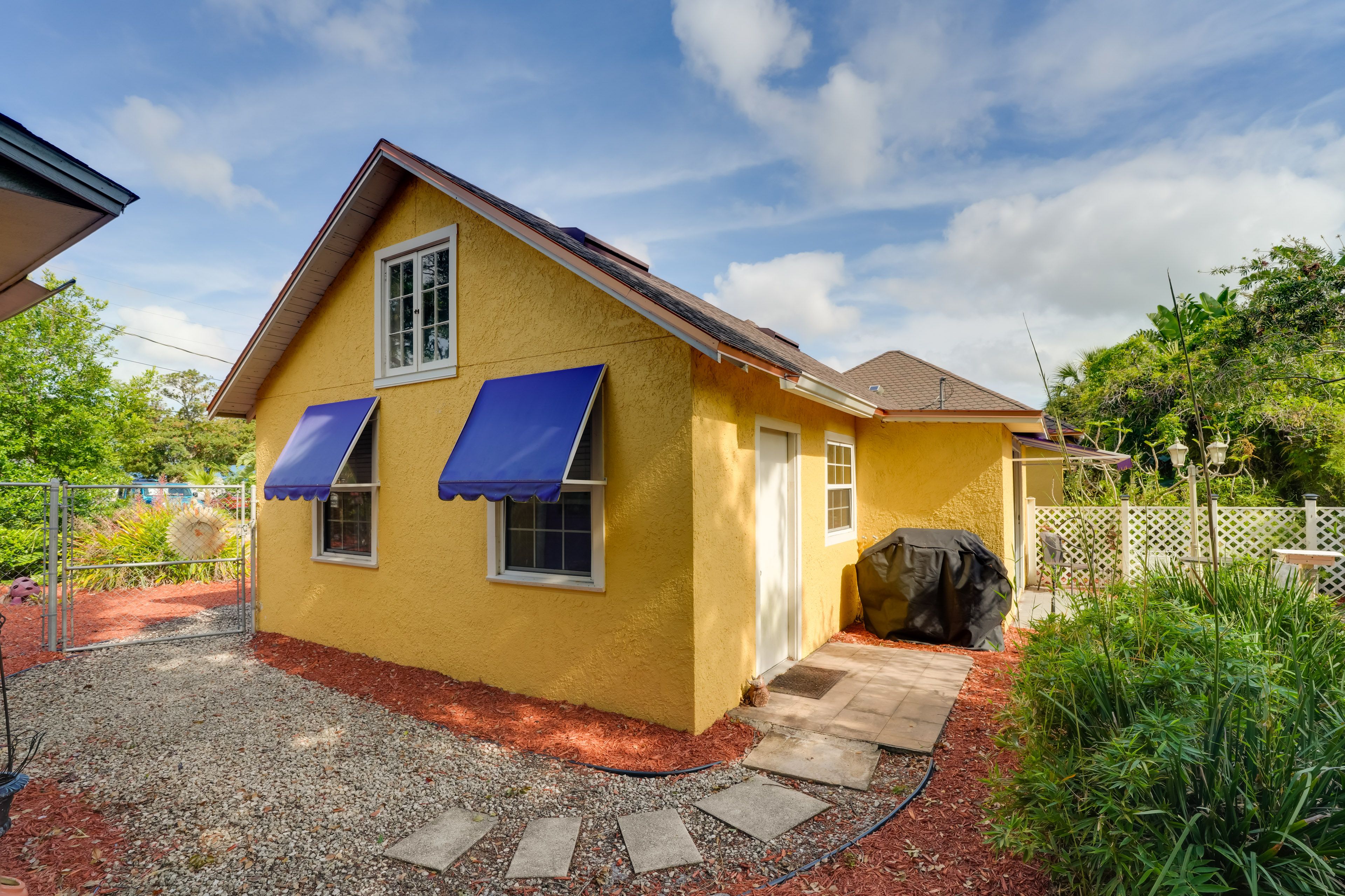 Exterior | Private Outdoor Space | Gas Grill | Patio w/ Dining Area