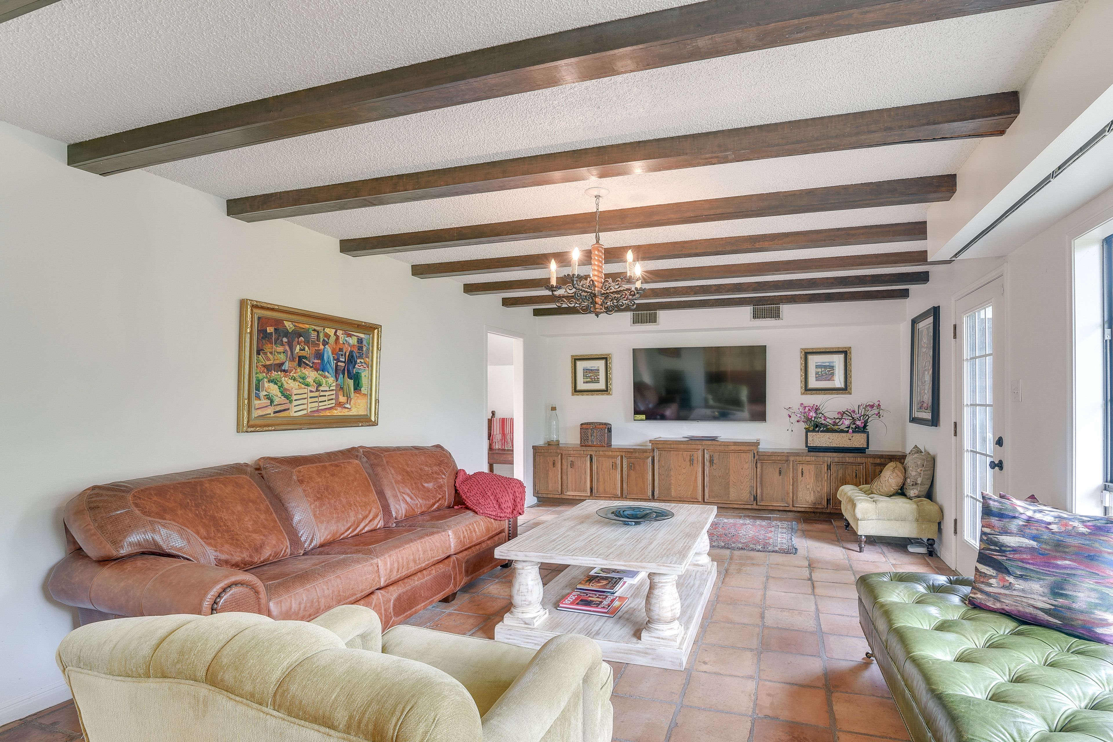 Living Room | 1st Floor | Central A/C & Heating