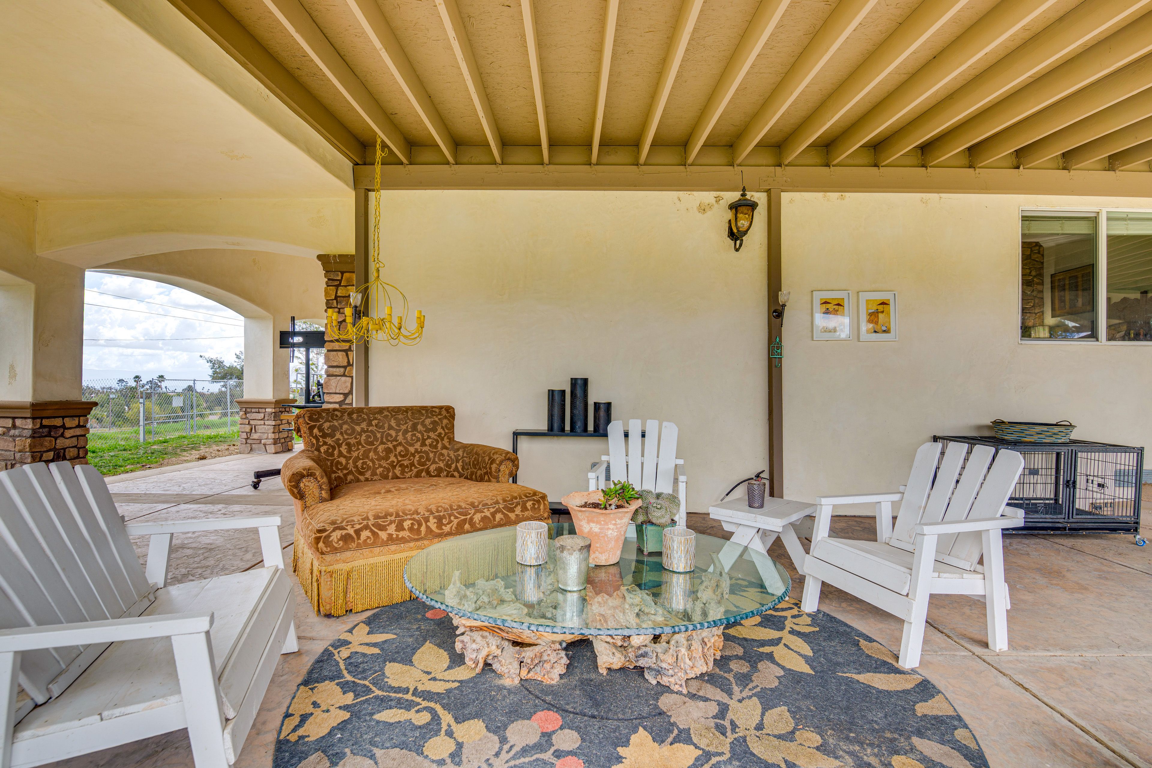 Furnished Front Porch