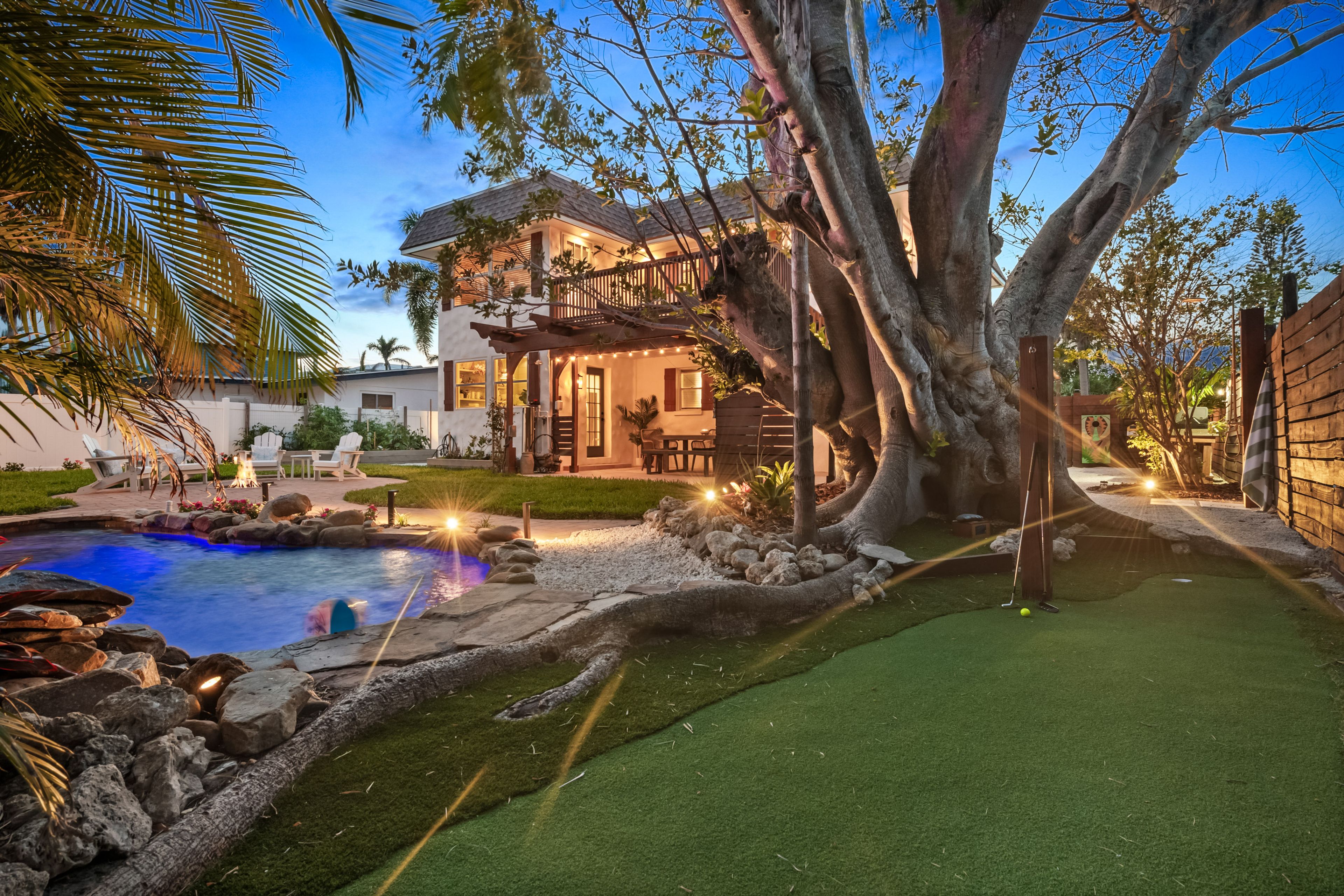 House Exterior | 2-Hole Putting Green