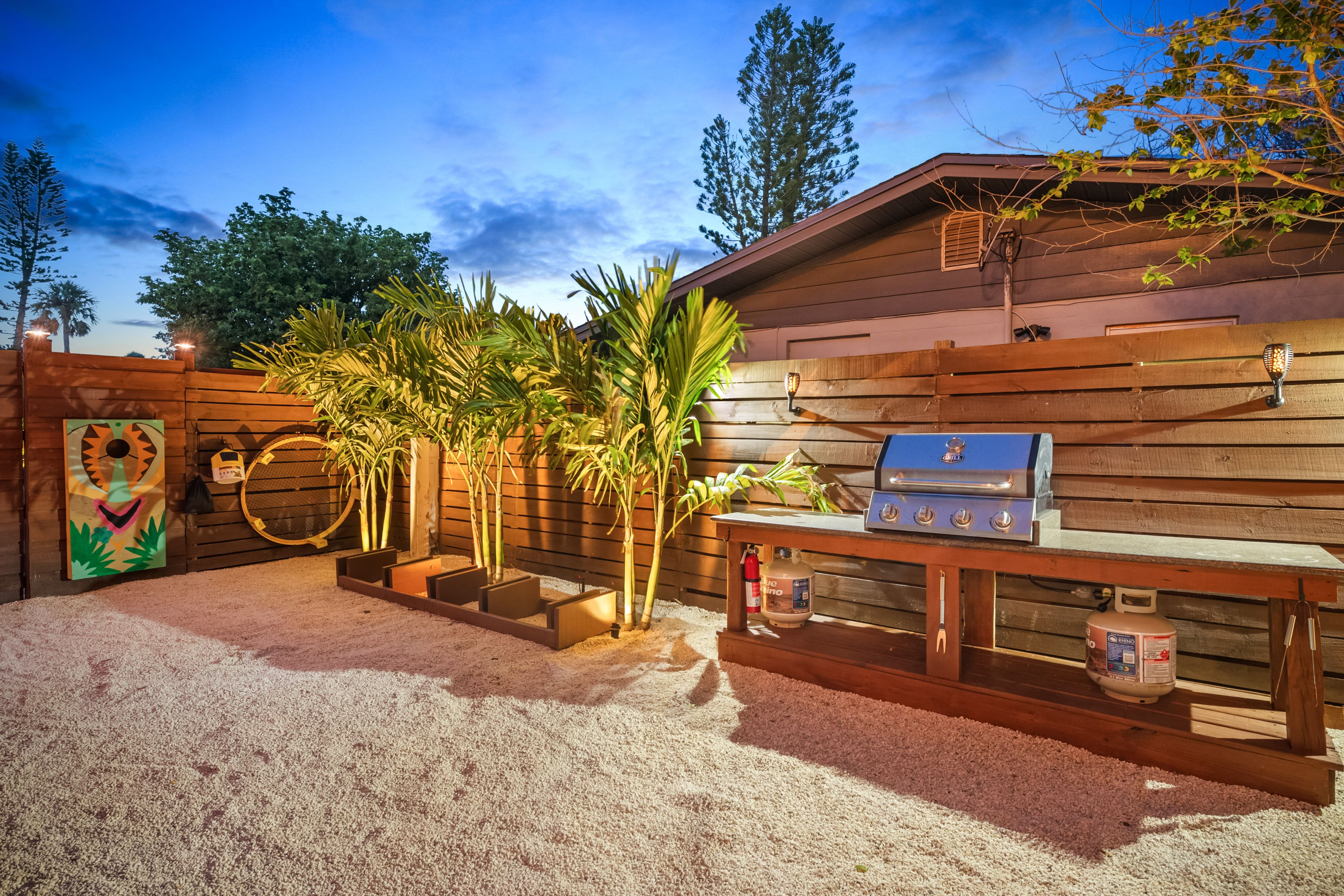 House Exterior | Gas Grill