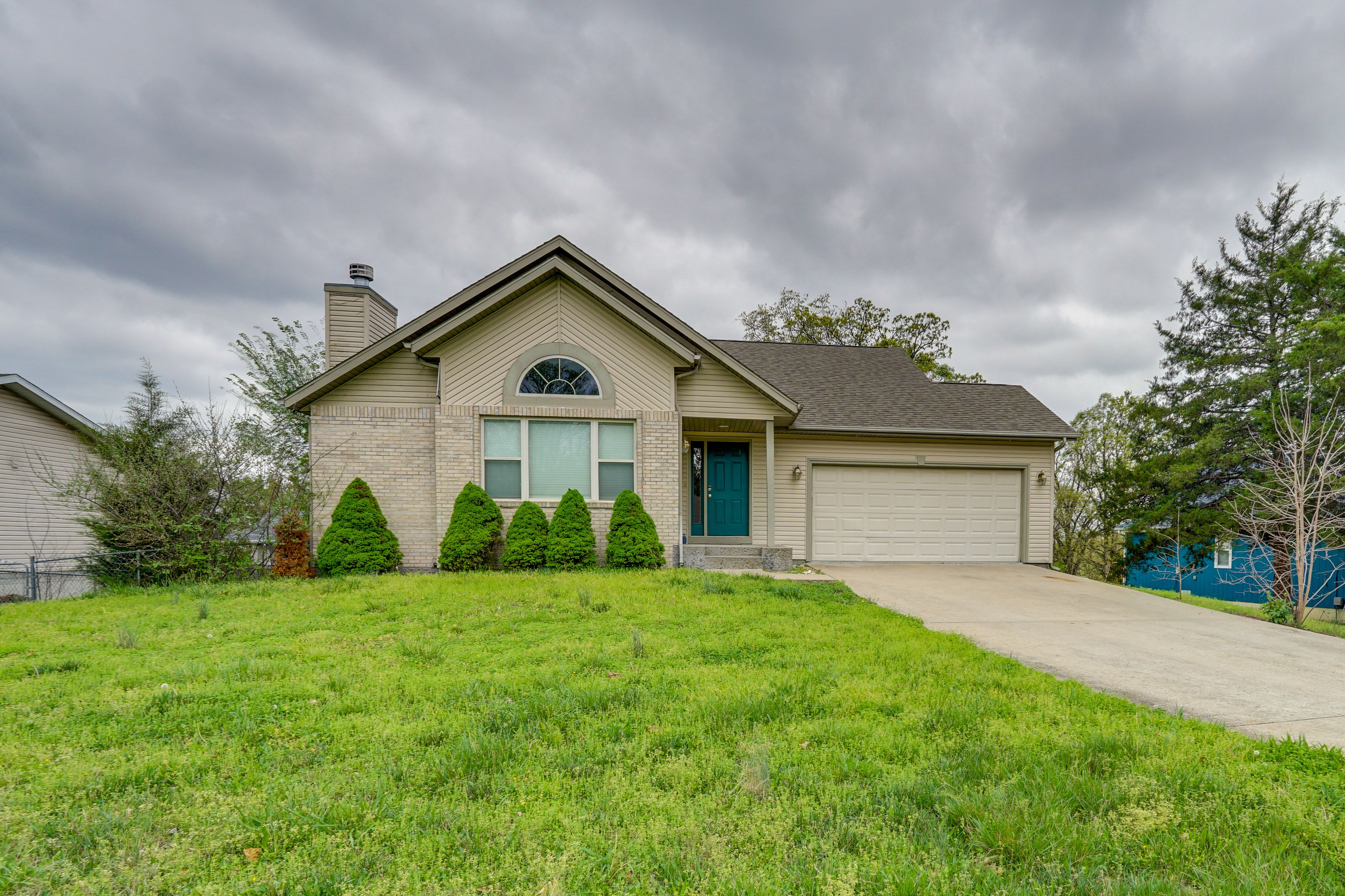House Exterior | Garage (2 Vehicles) | Driveway (3 Vehicles) | Street Parking
