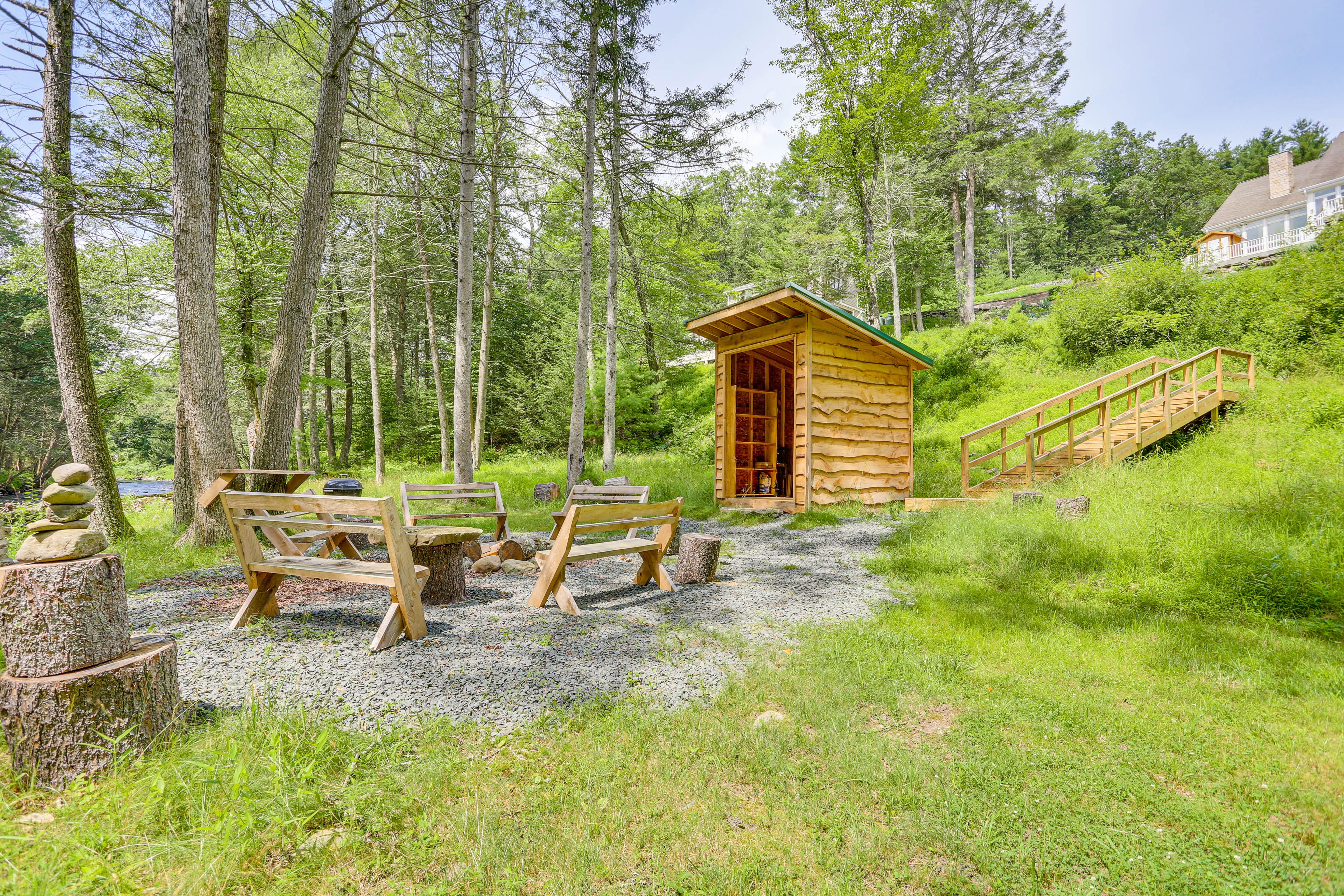 Fire Pit Area