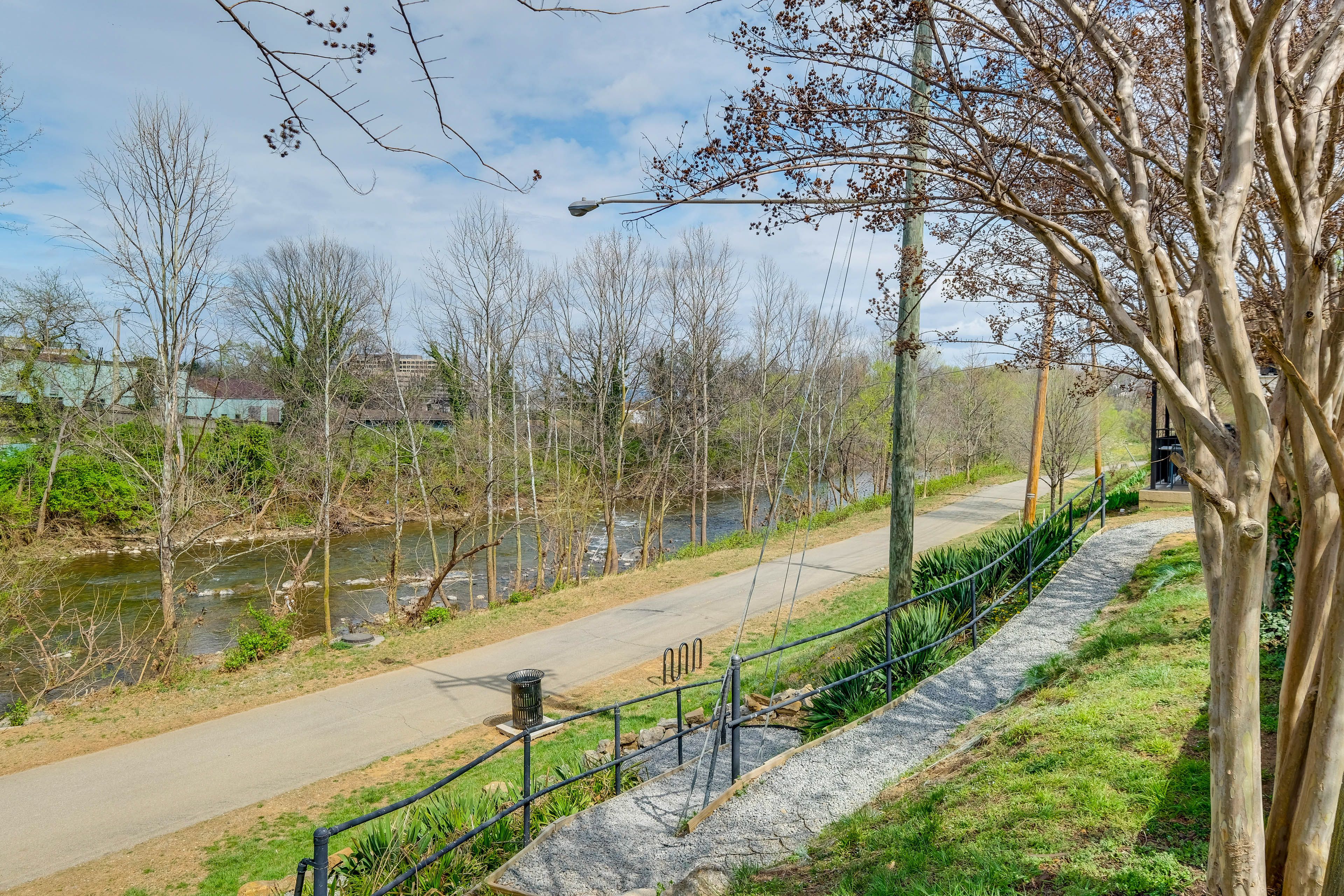House Exterior | Walk to Roanoke River & Blue Cow Ice Cream
