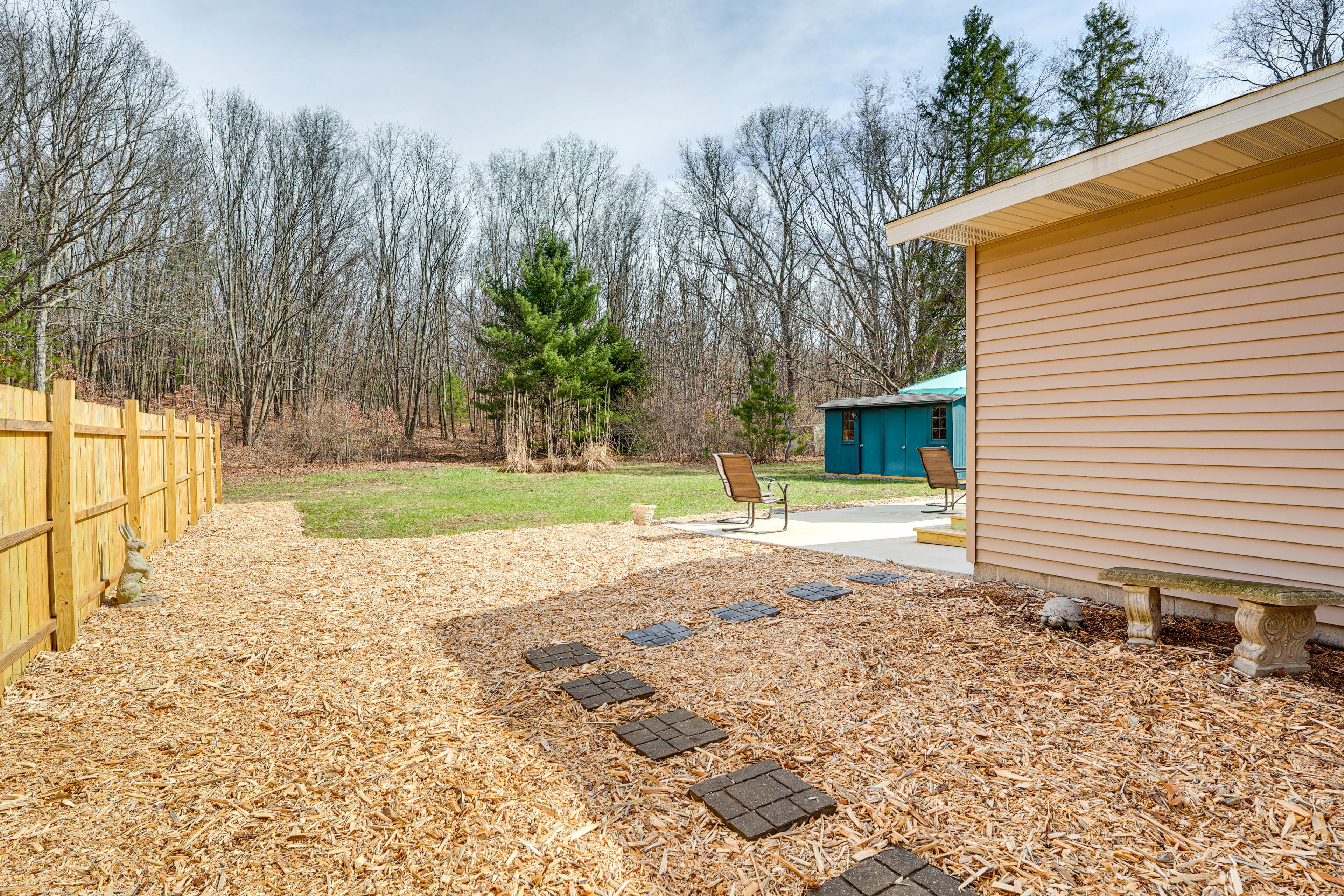 Studio Exterior | Side Gate