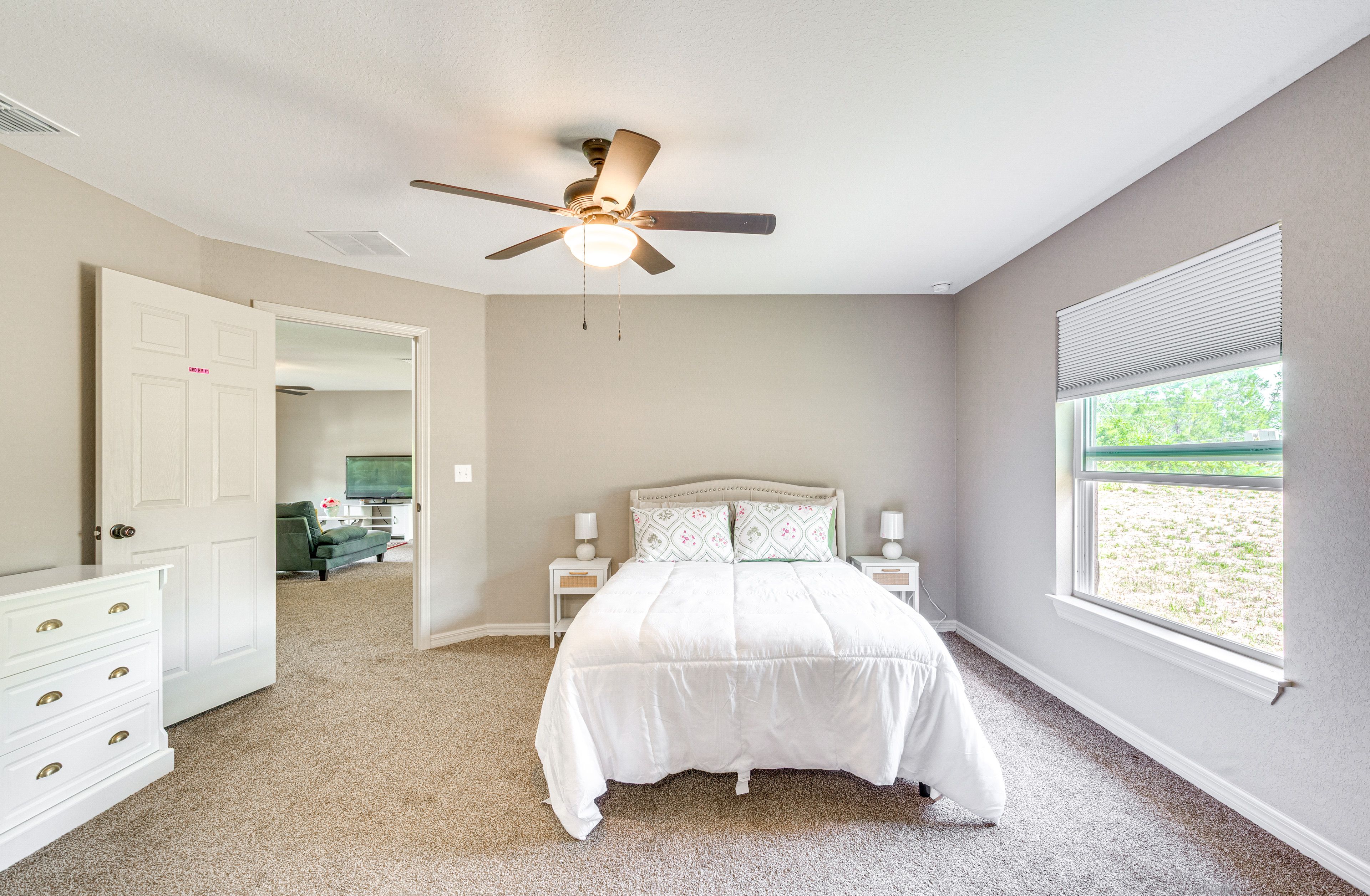 Bedroom 1 | Full Bed | Linens Provided