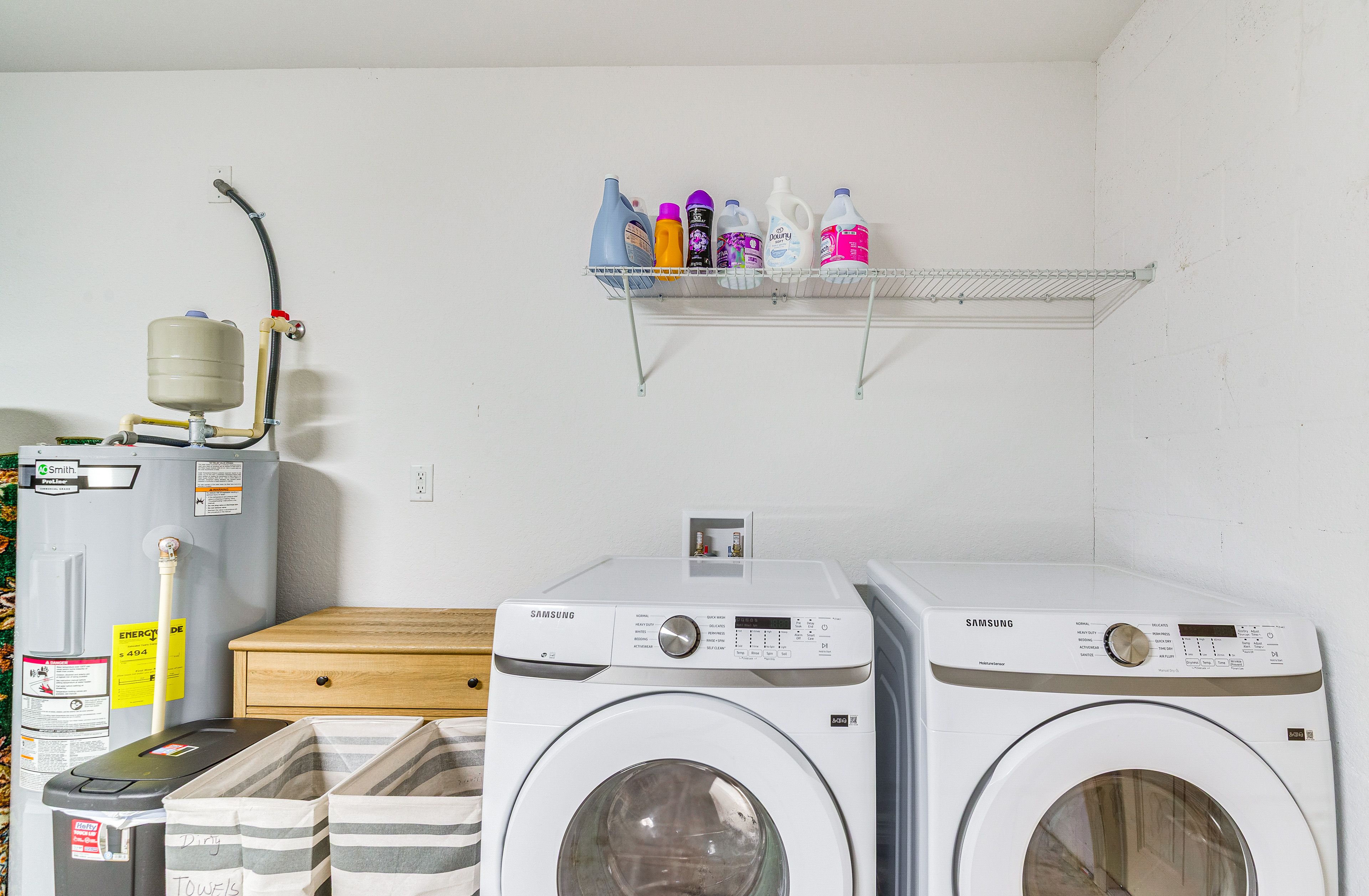 Laundry Area | Washer & Dryer