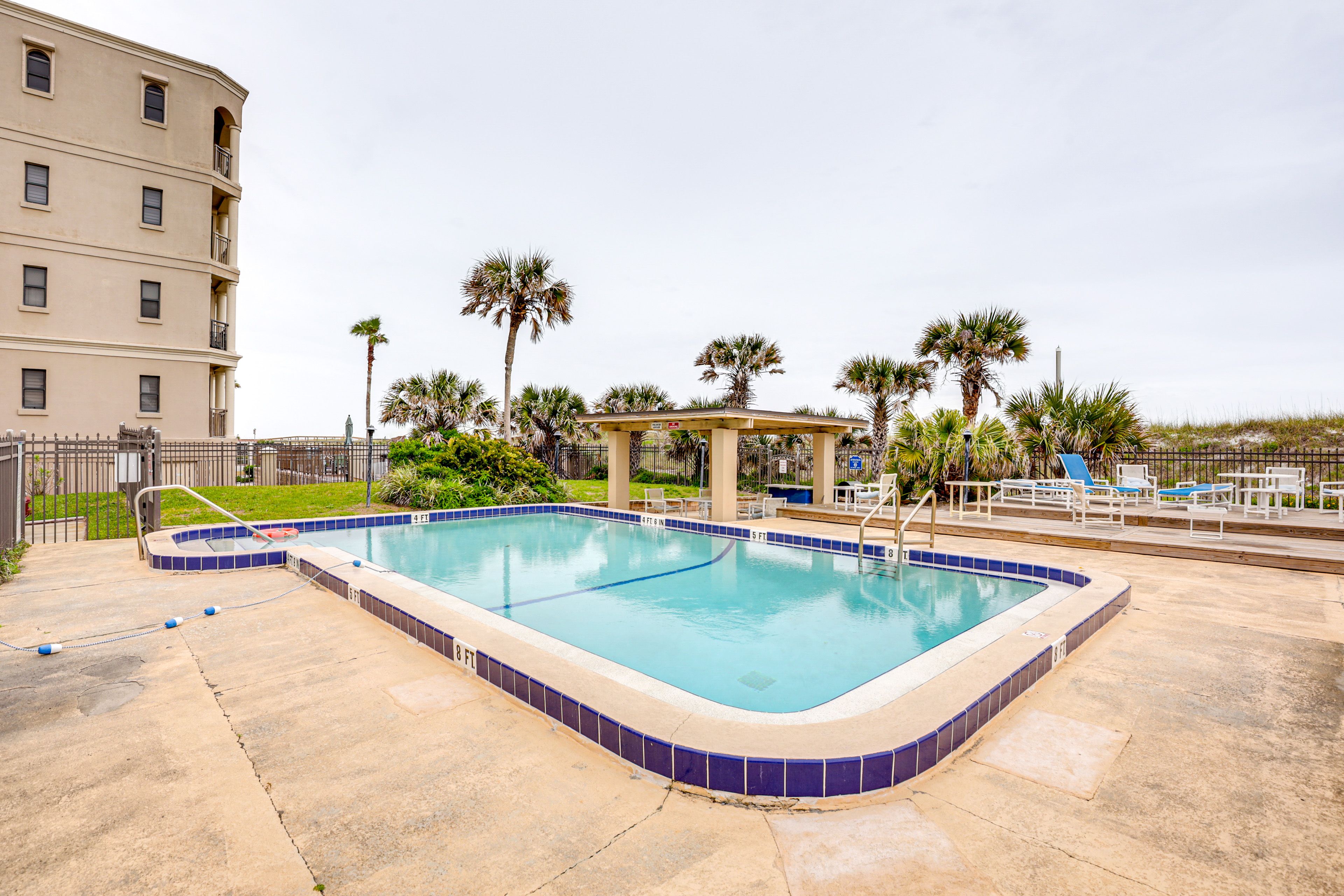 Community Amenities | Outdoor Pool | Gazebo w/ Grill