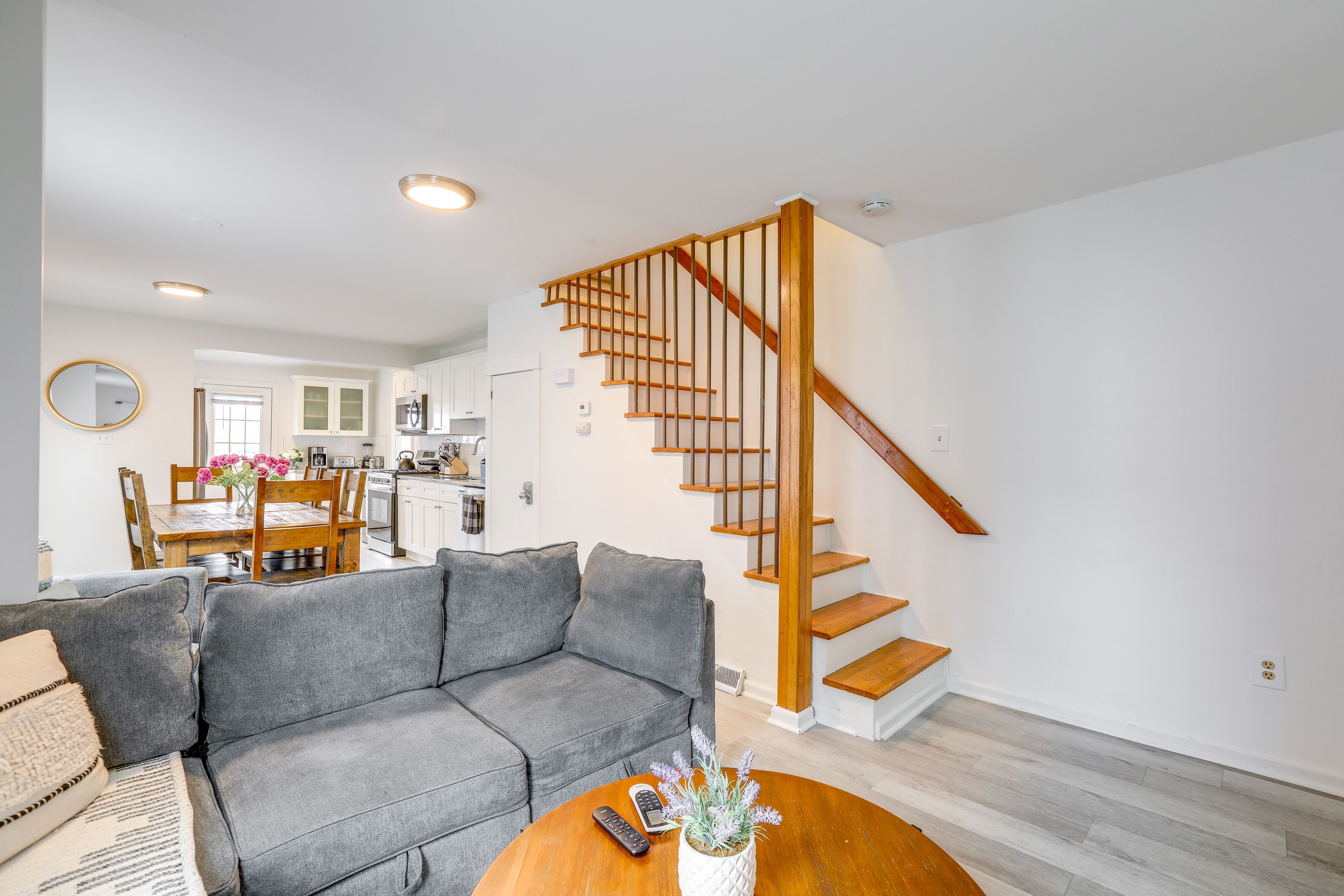 Living Room | Queen Sleeper Sofa | Free WiFi | Central A/C & Heat | 1st Floor