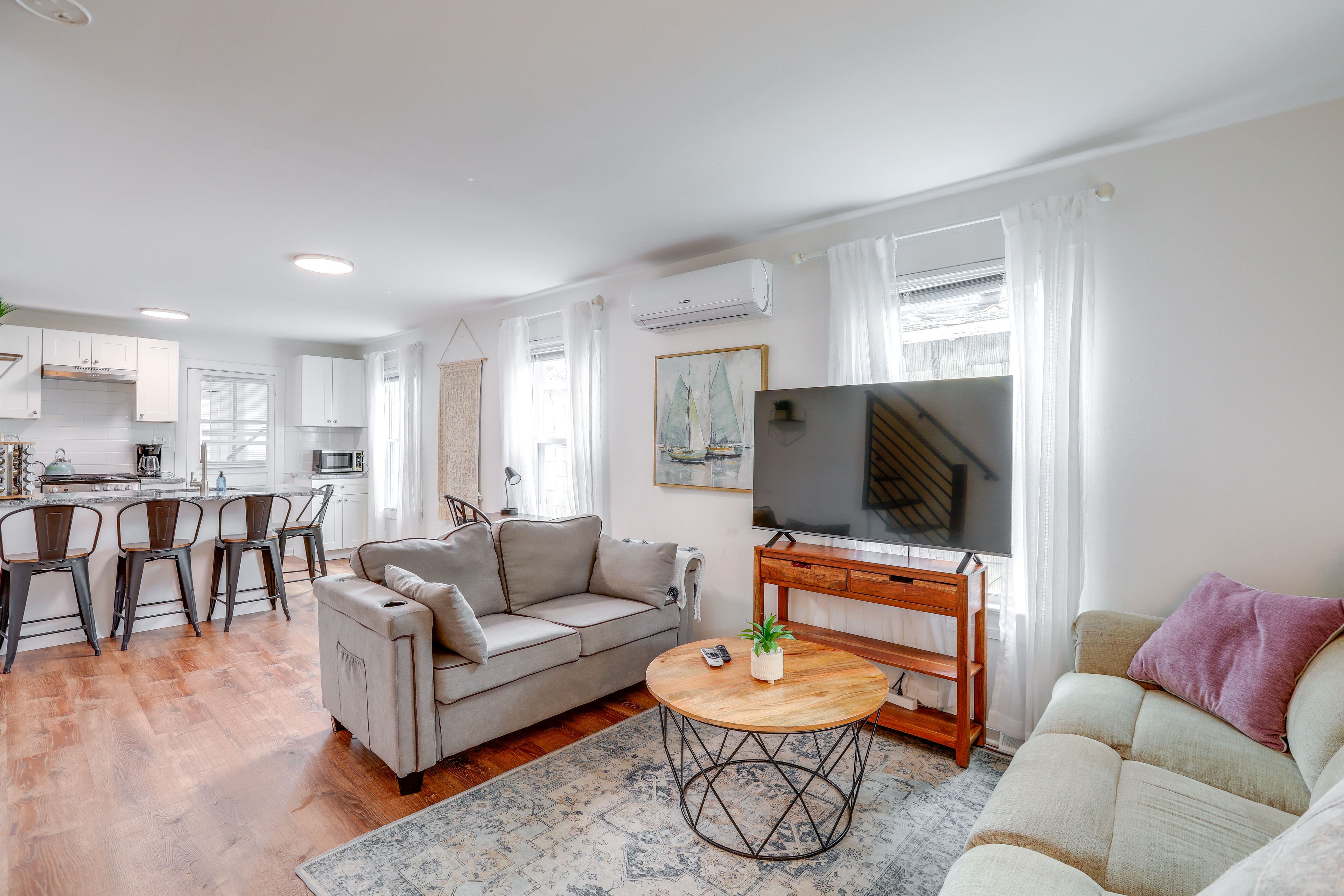 Princeton Vacation Rental | 2BR | 1BA | Stairs Required | 1,300 Sq Ft