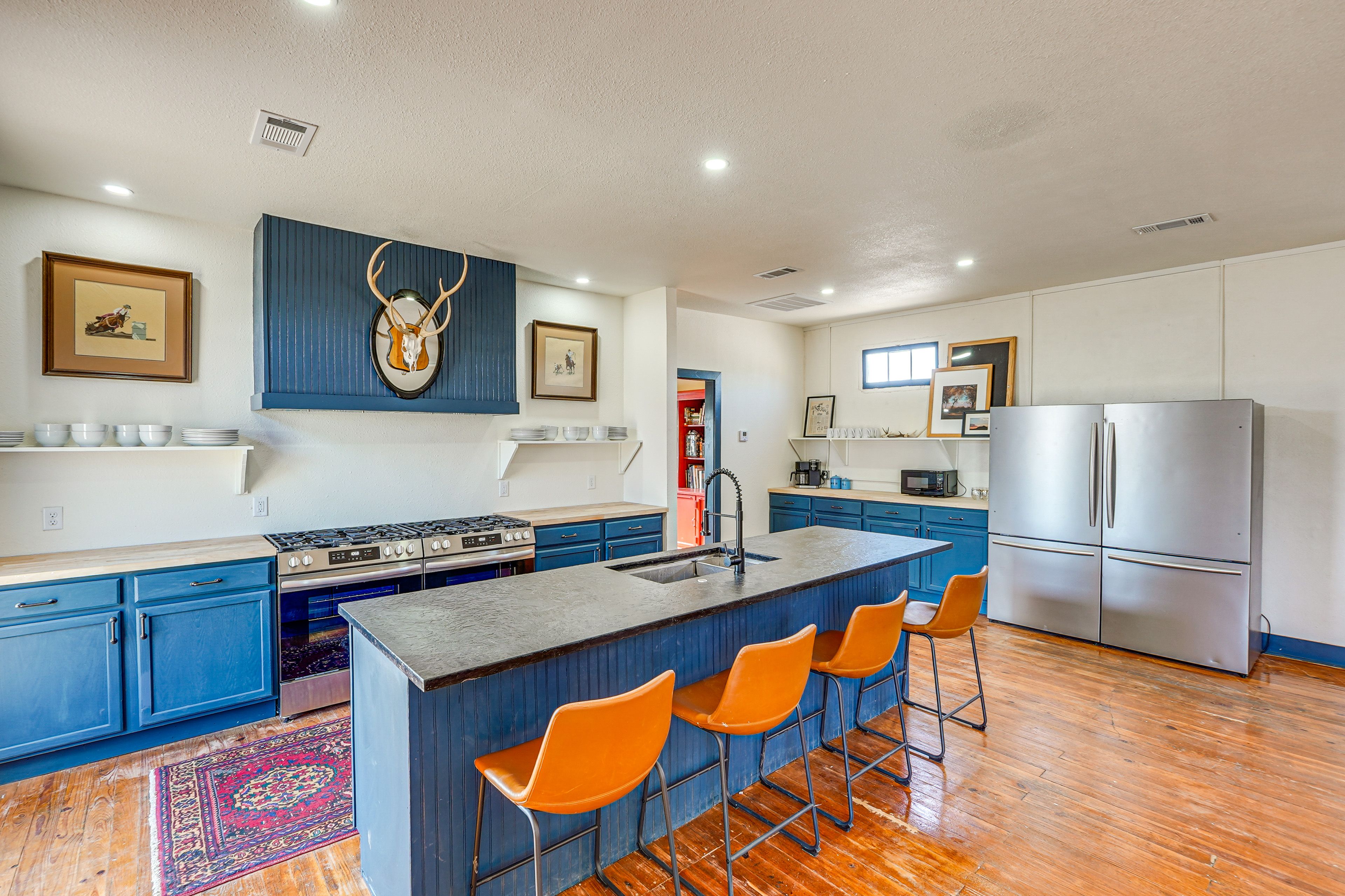 Kitchen | Single-Story Studio | Central Heating & A/C