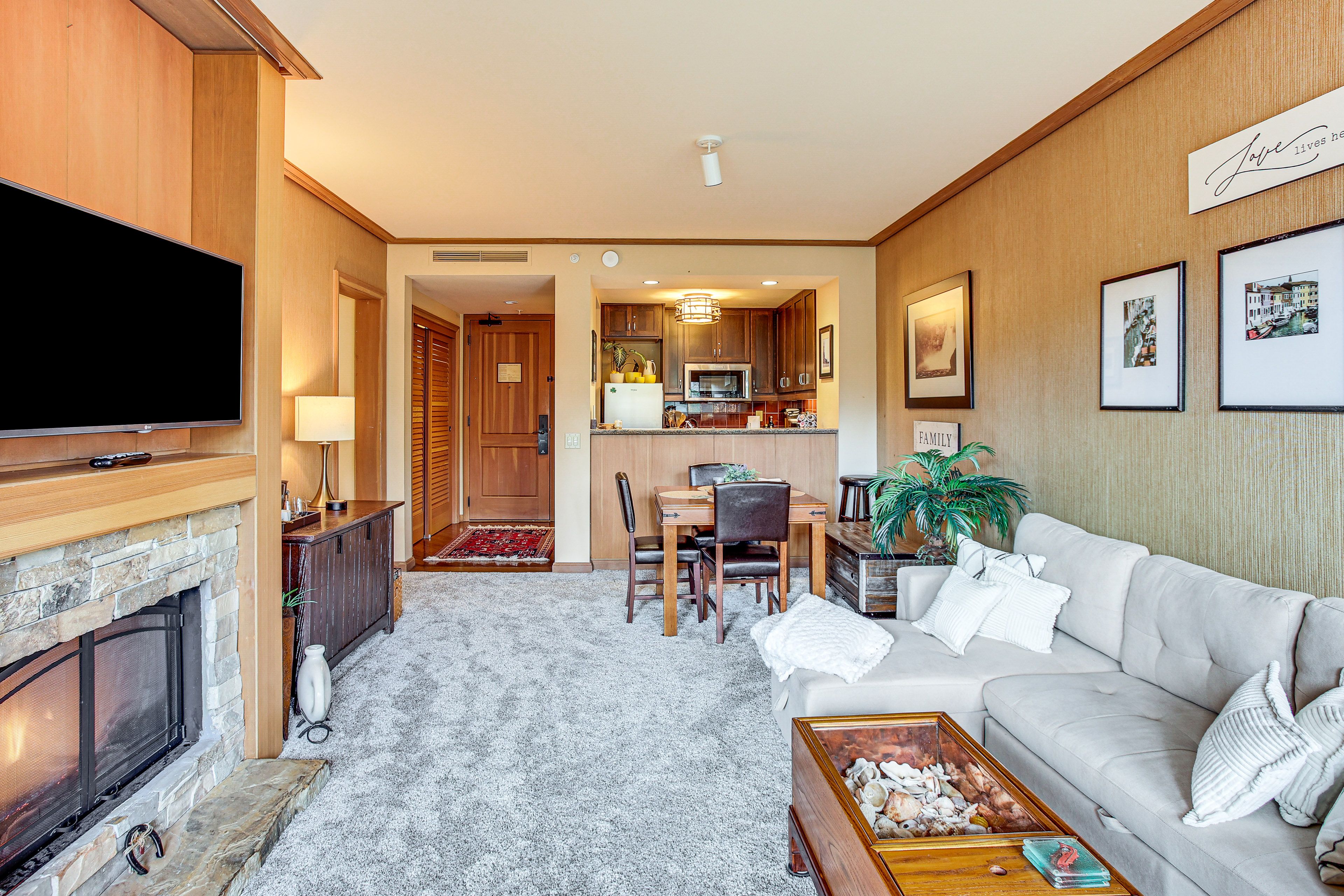 Living Room | Full Sleeper Sofa | Single-Story Unit