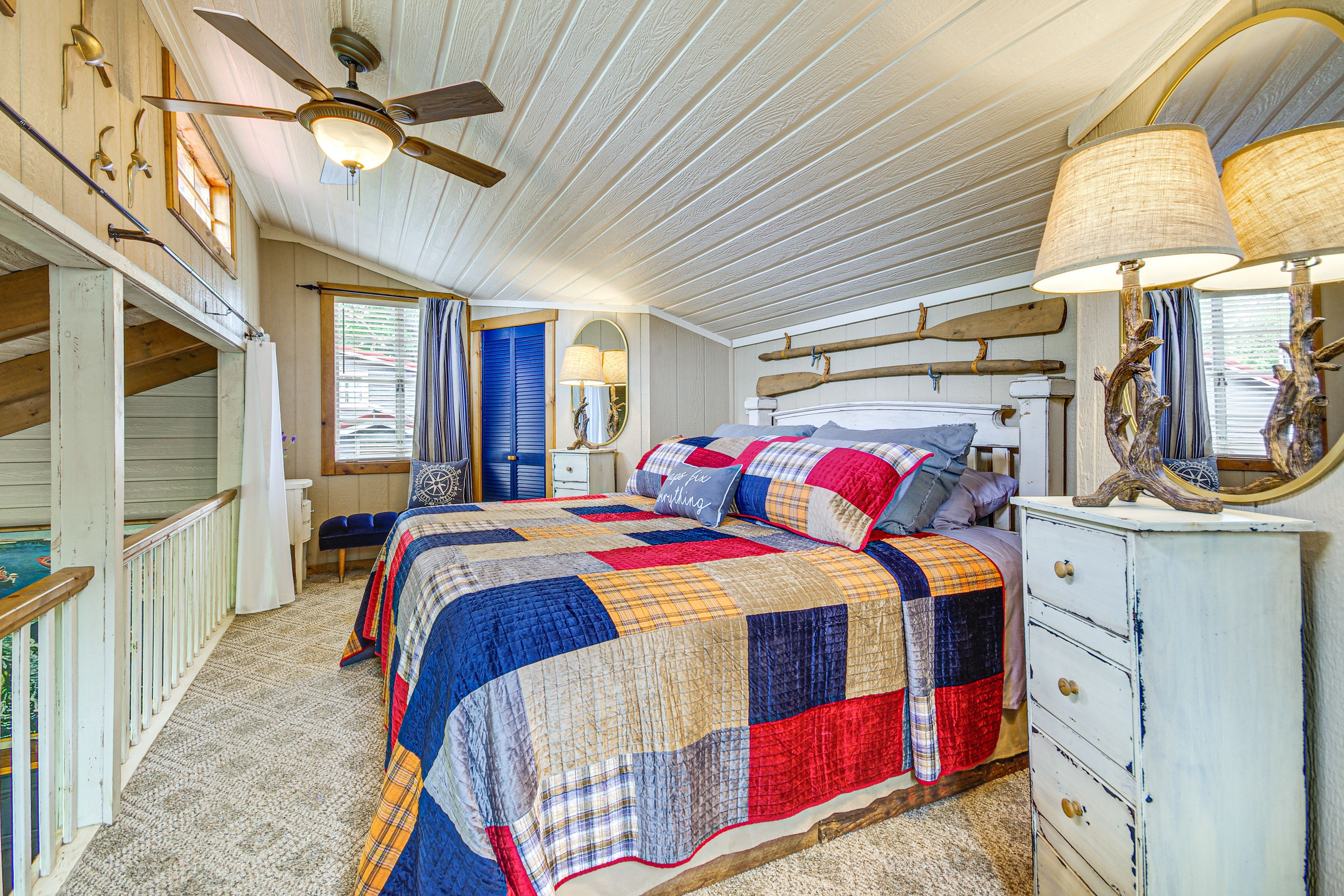 Bedroom 1 (Loft) | King Bed | Upper Level