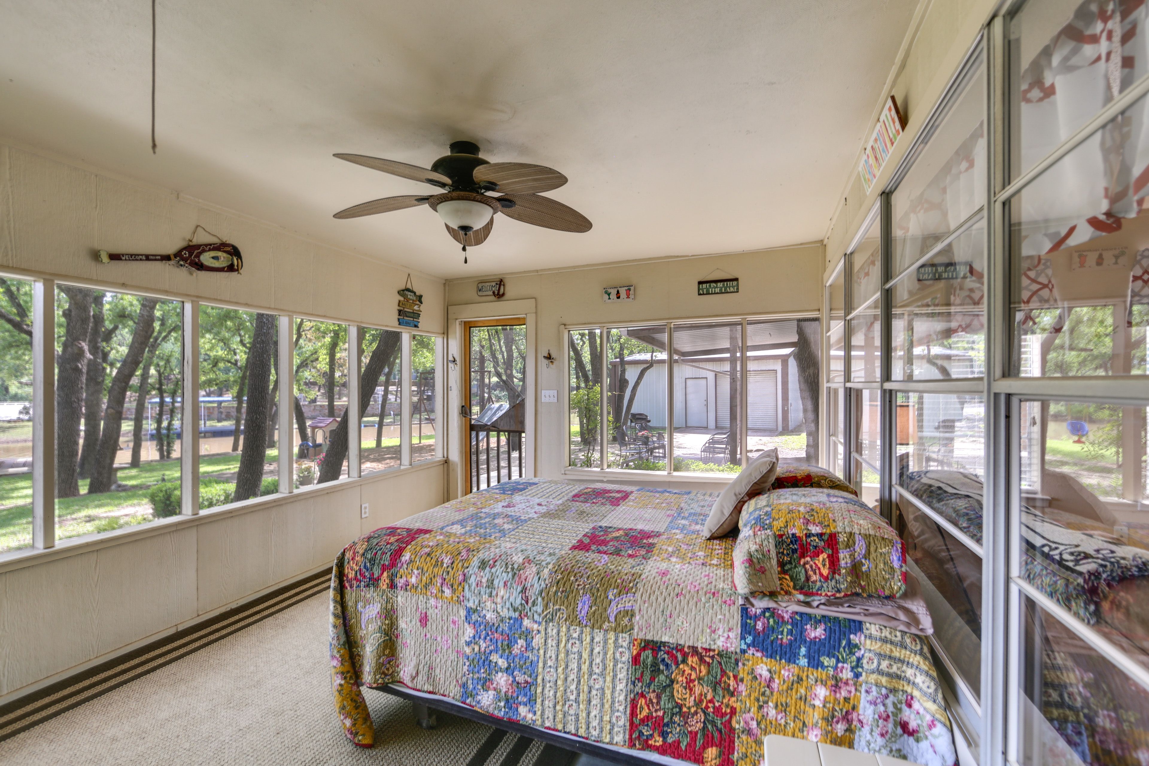 Screened Porch | Queen Bed | In-Unit Laundry | Lakefront Views