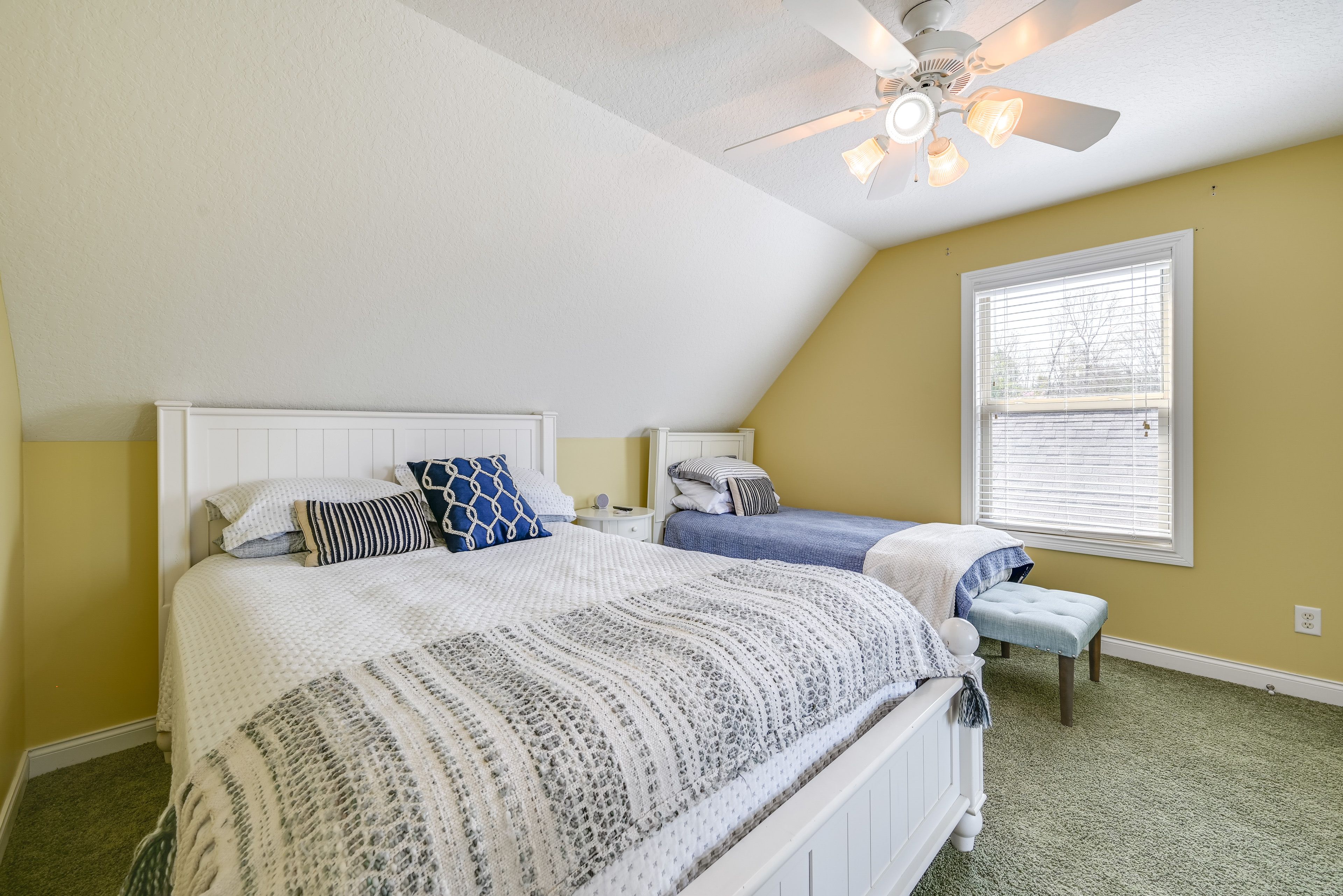 Bedroom 3 | 2nd Floor | Queen Bed | Twin Bed