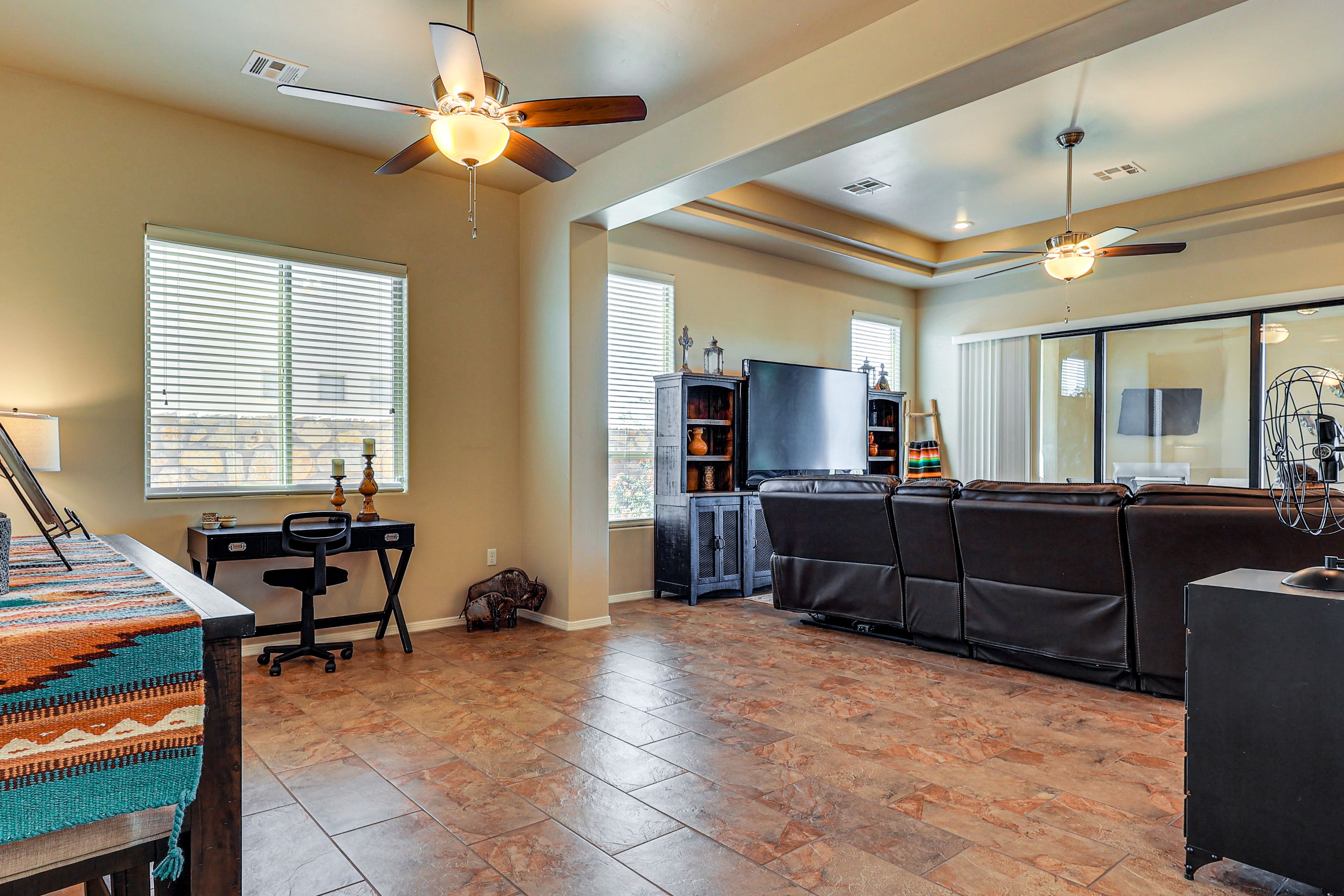 Living Area | Desk | Dining Table