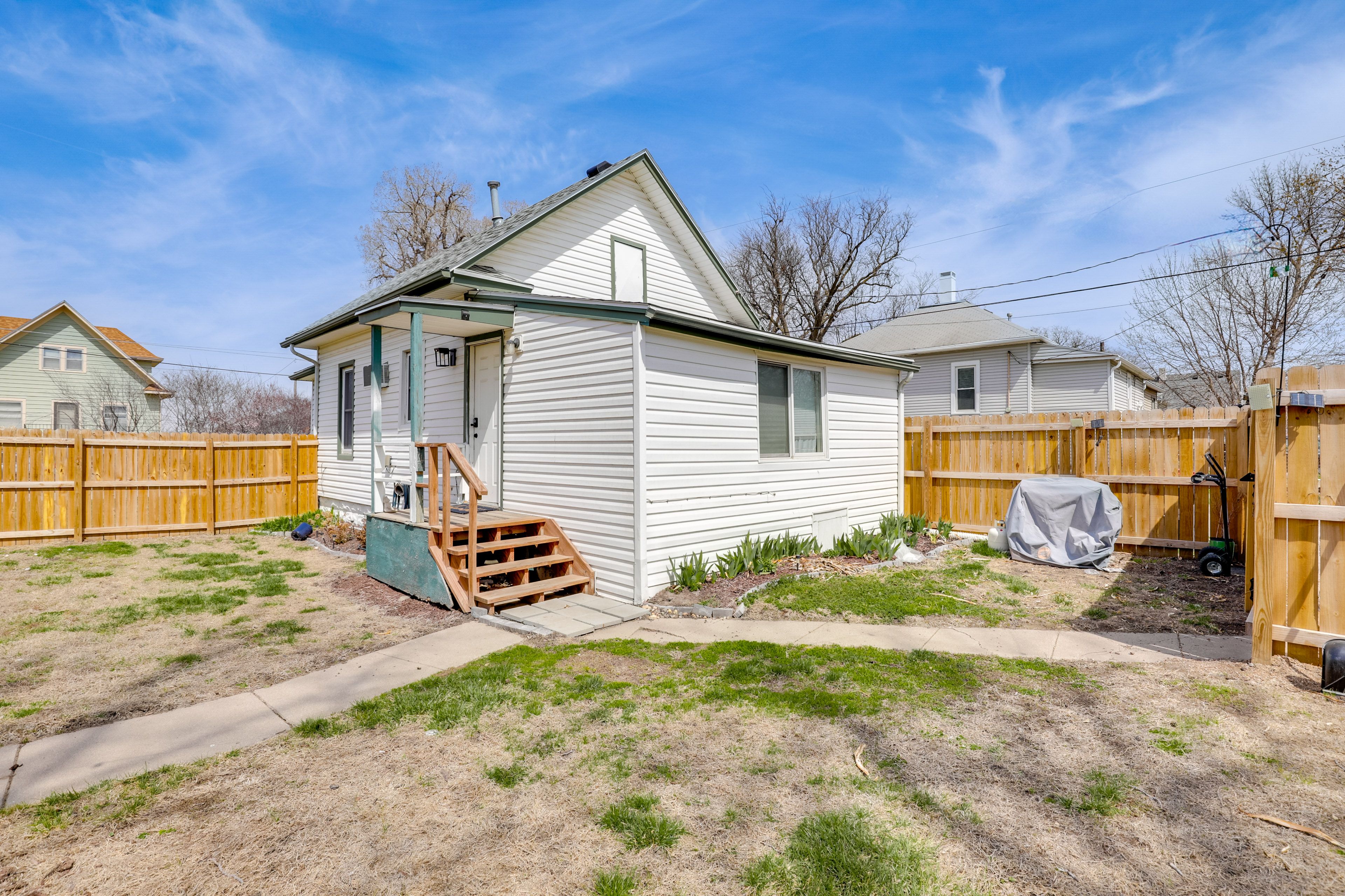 Fenced Backyard