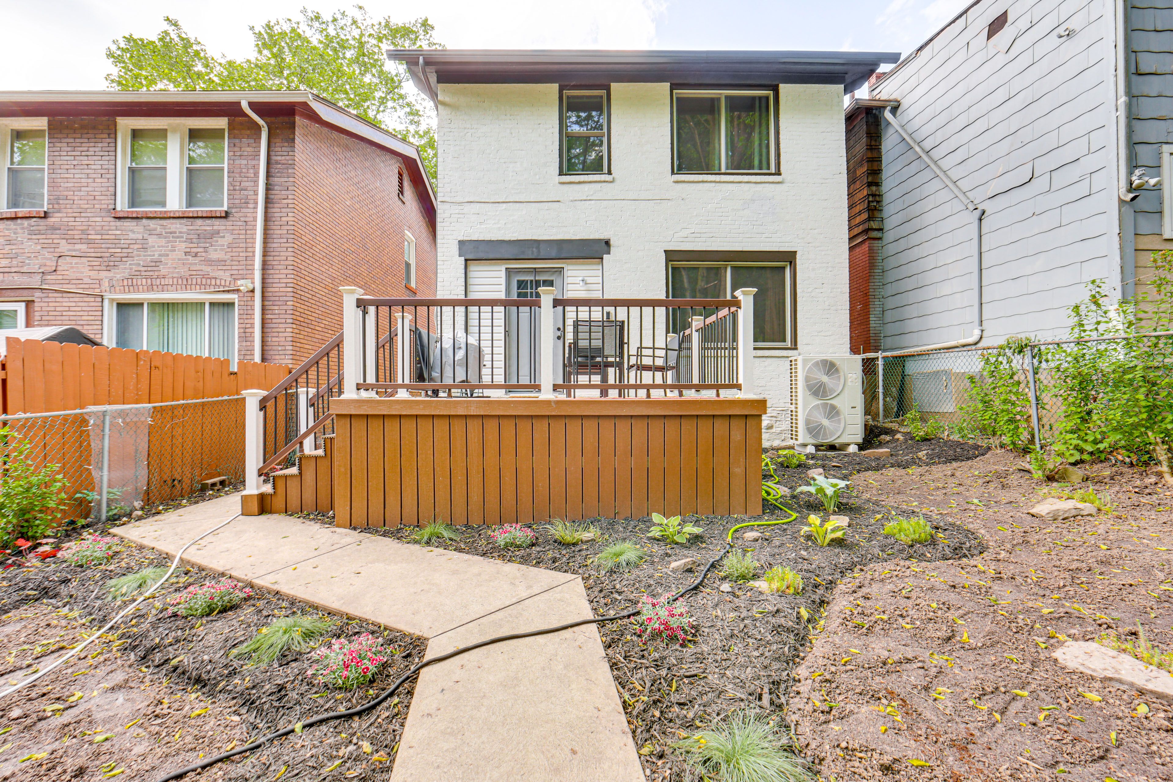 Property Exterior | Private Backyard | Charcoal Grill