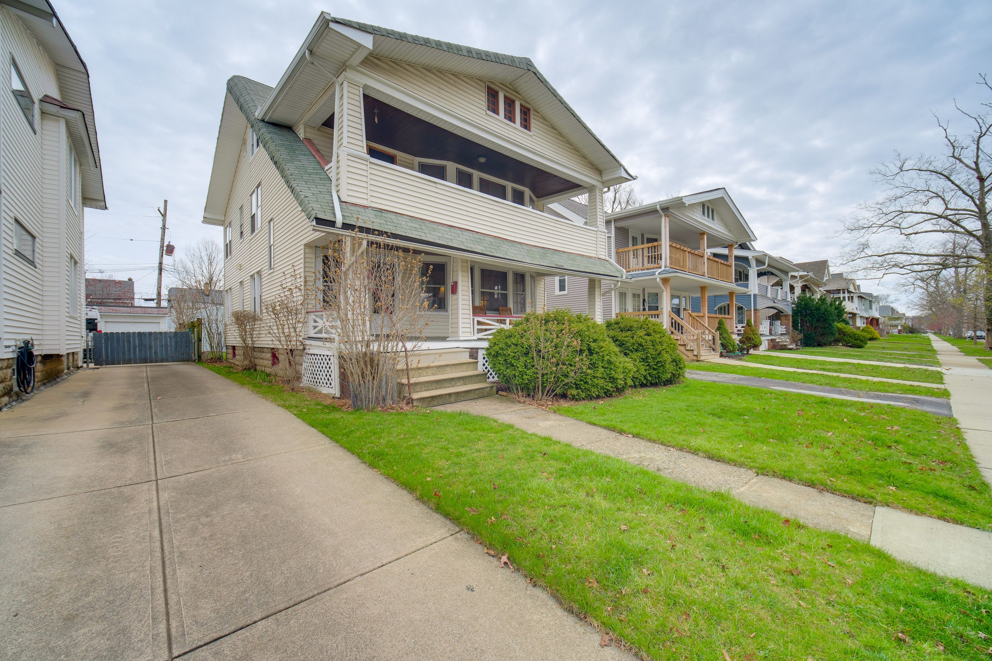 Home Exterior | Parking | Driveway (2 Vehicles) | Free Street Parking