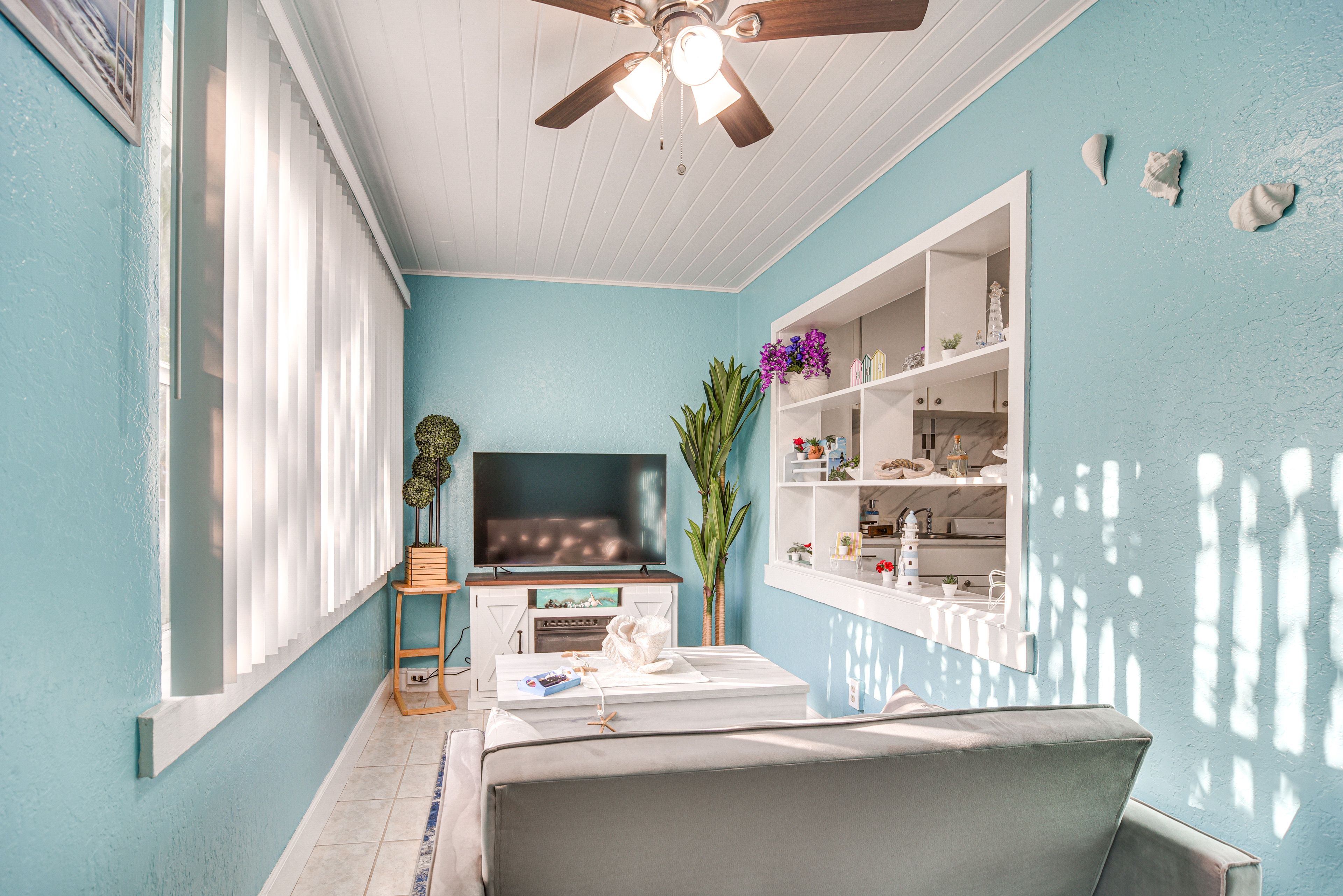 St. Pete Beach Vacation Rental | Studio | 1BA | 500 Sq Ft | 3 Steps to Enter