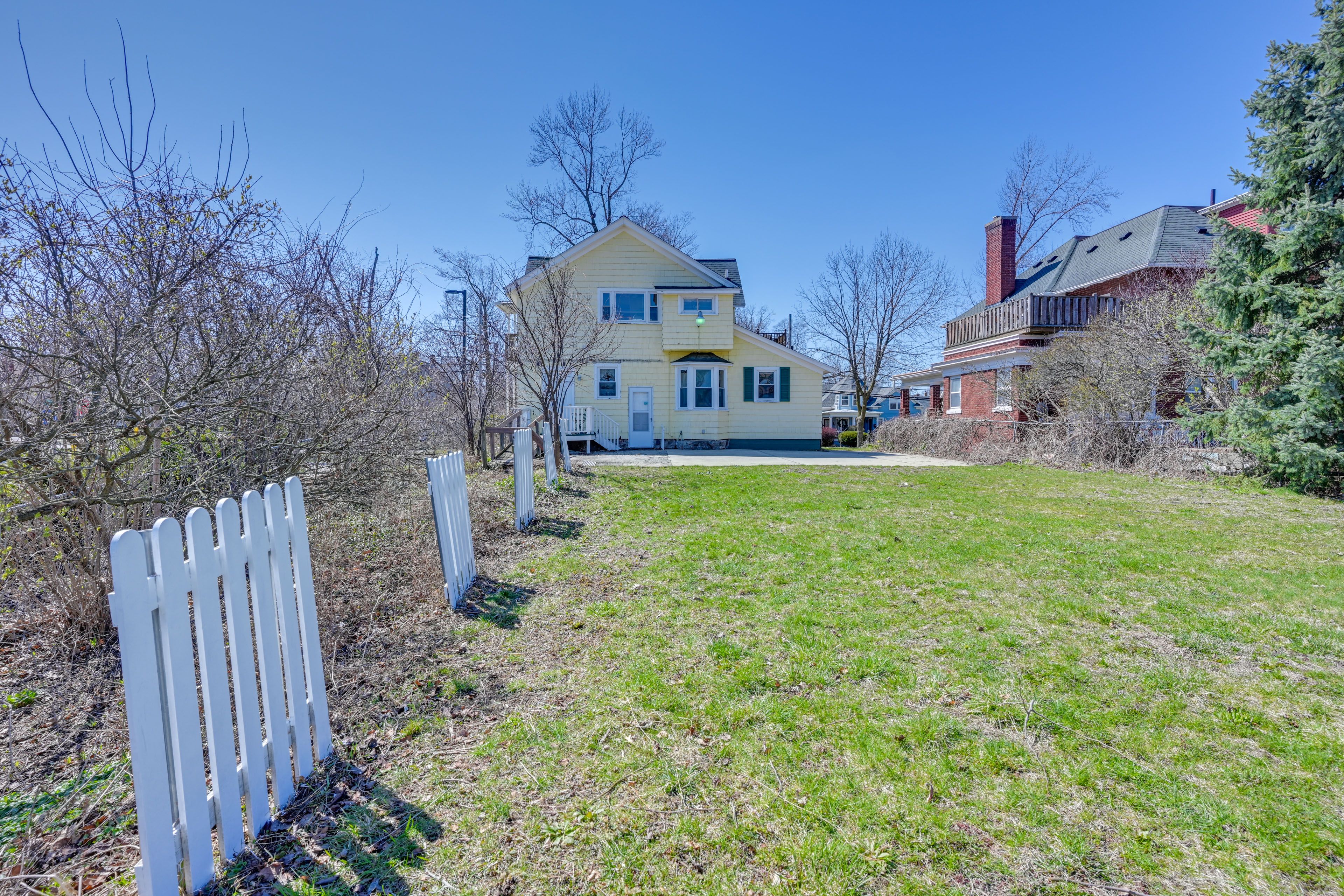 Home Exterior | 2-Story House | Walk to Lansing River Trail