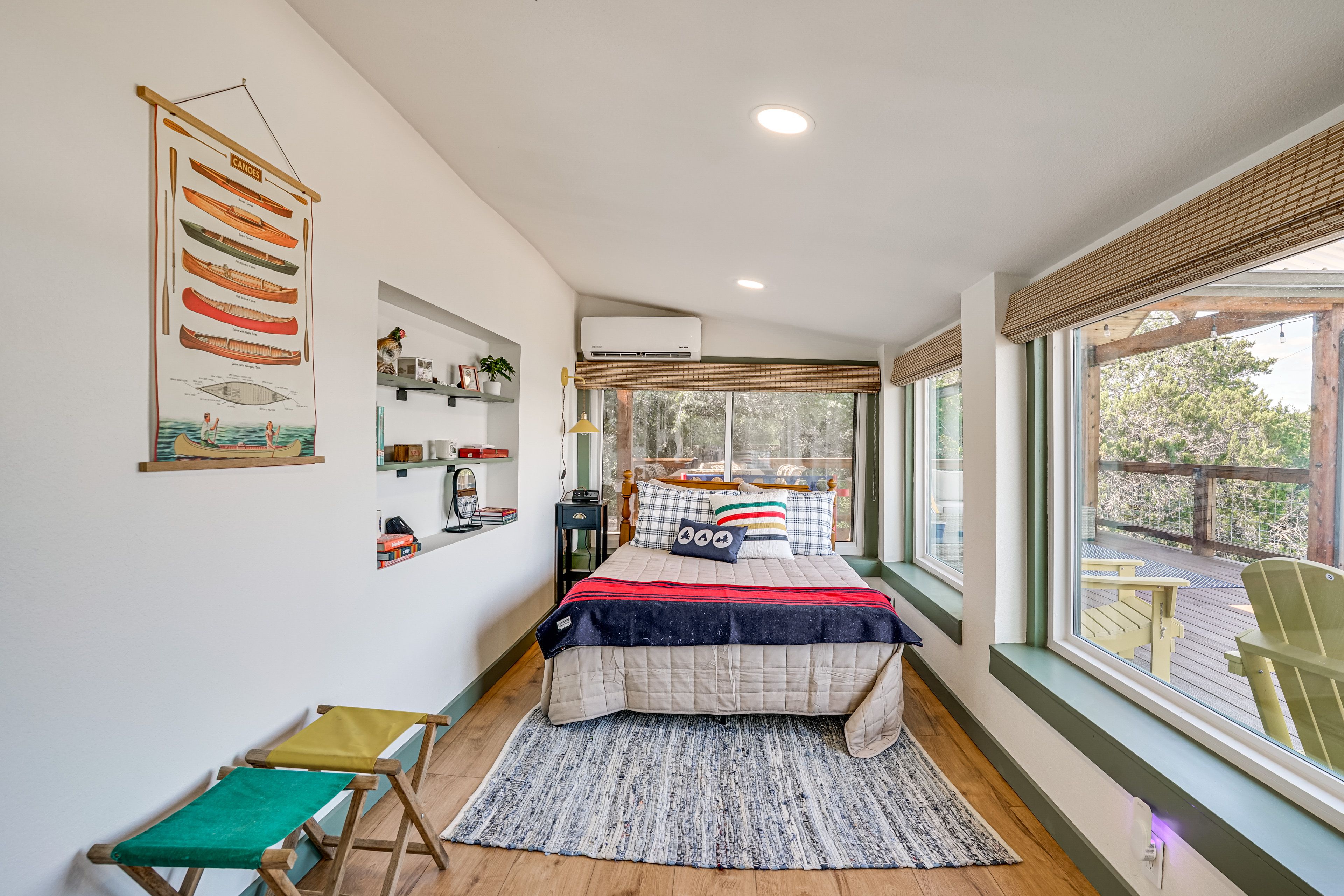 Bedroom 3 (Sunroom) | 2 Full Beds