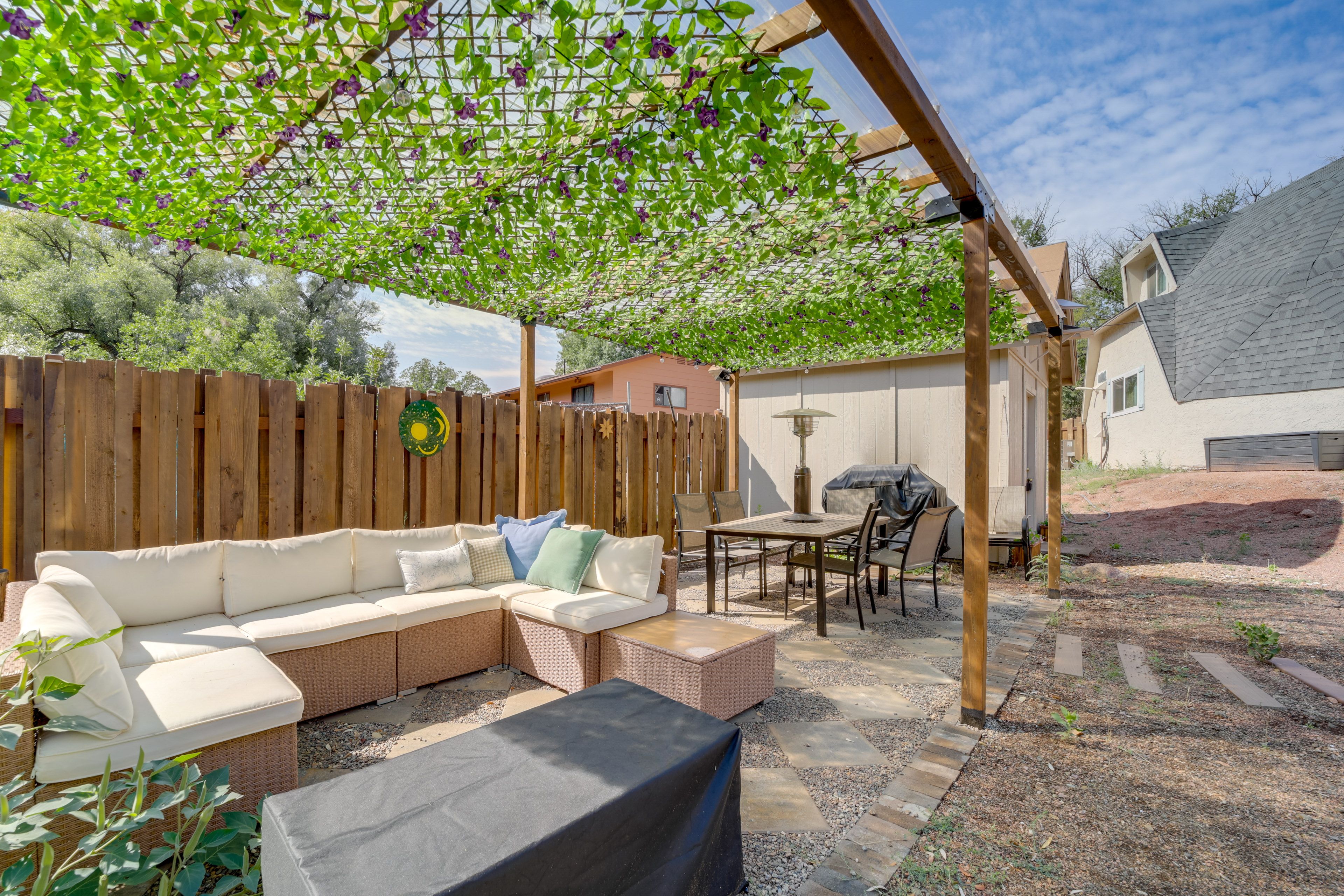 Outdoor Dining Area | Portable Heater