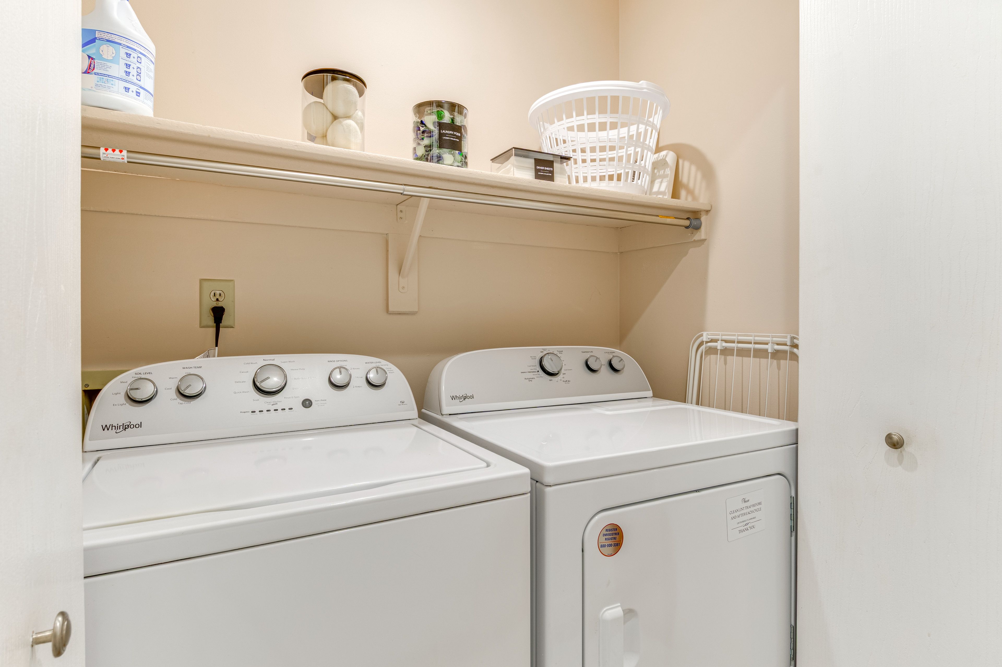 Laundry Closet | Iron/Board