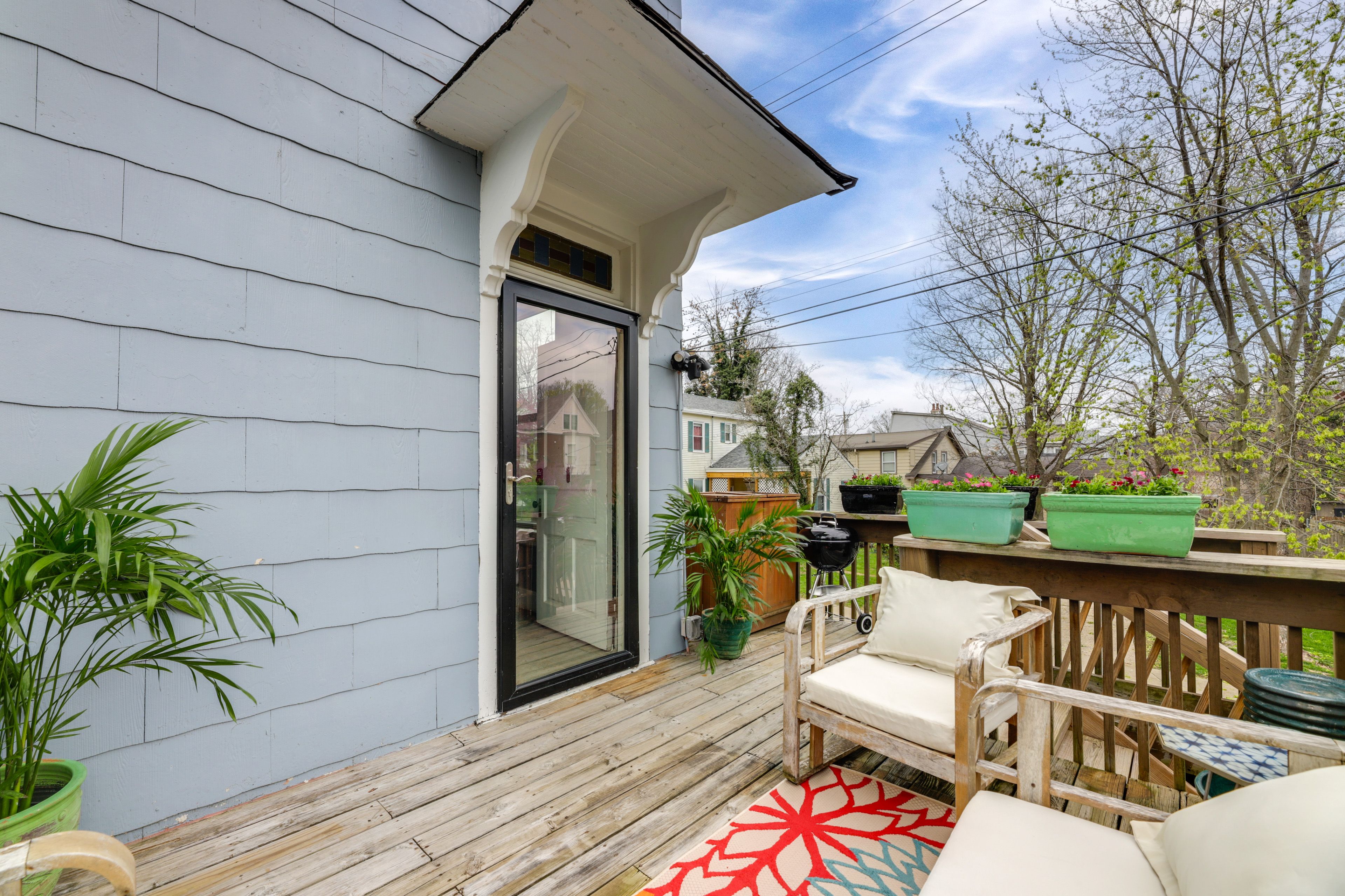 Private Deck | Charcoal Grill