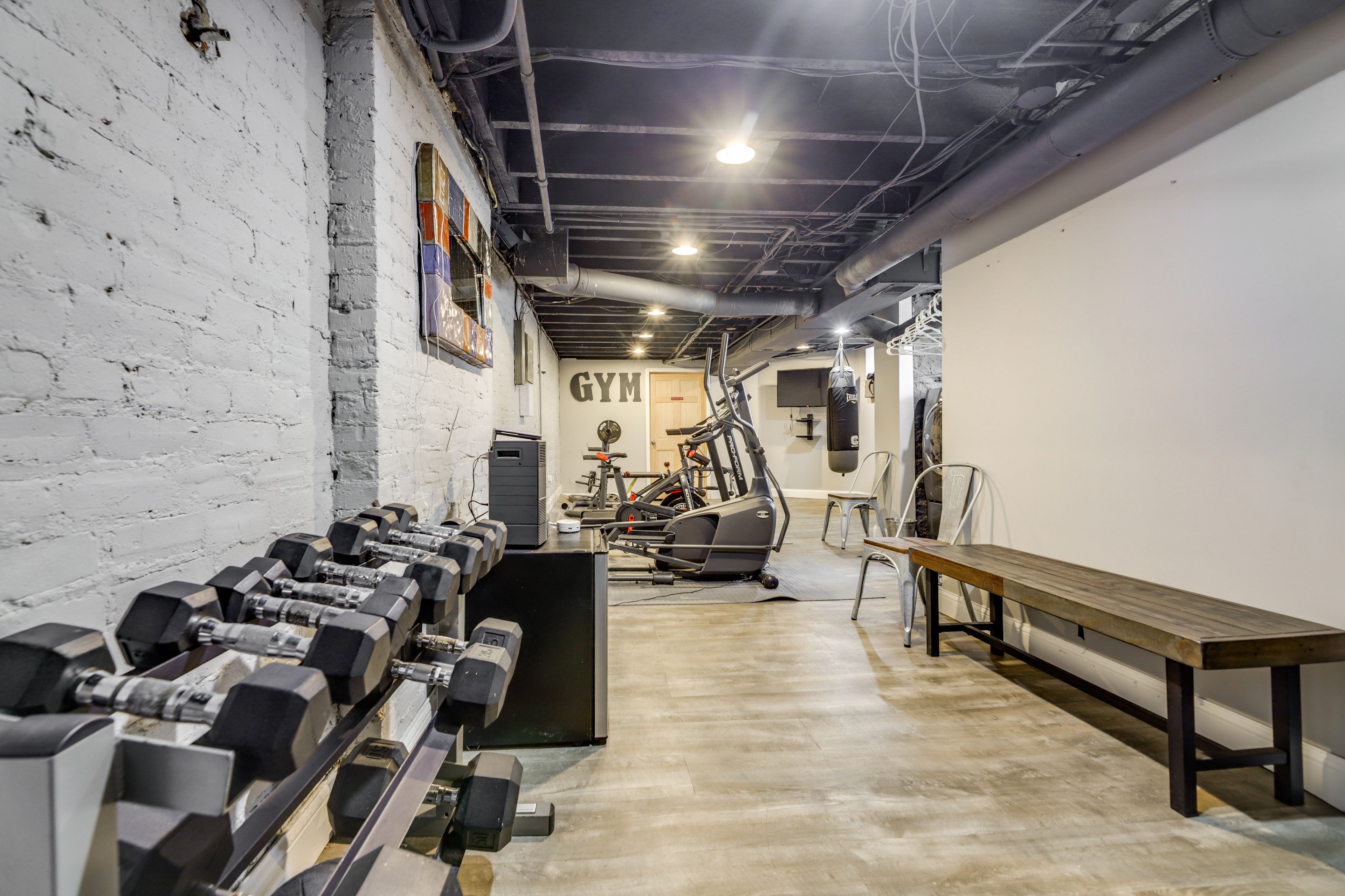 Home Gym | Basement Floor
