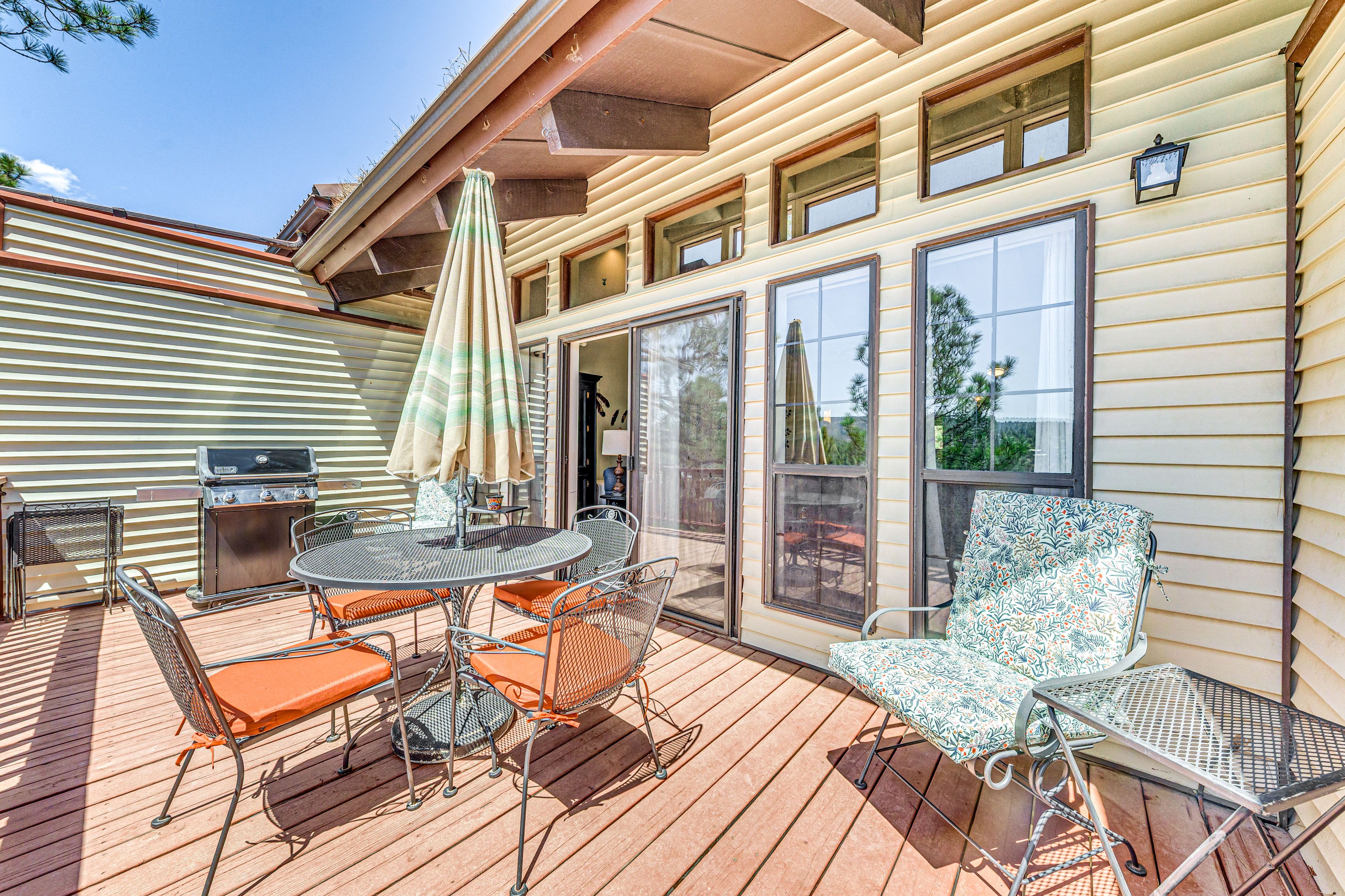 Private Deck | 2nd Floor | Access via Living Room