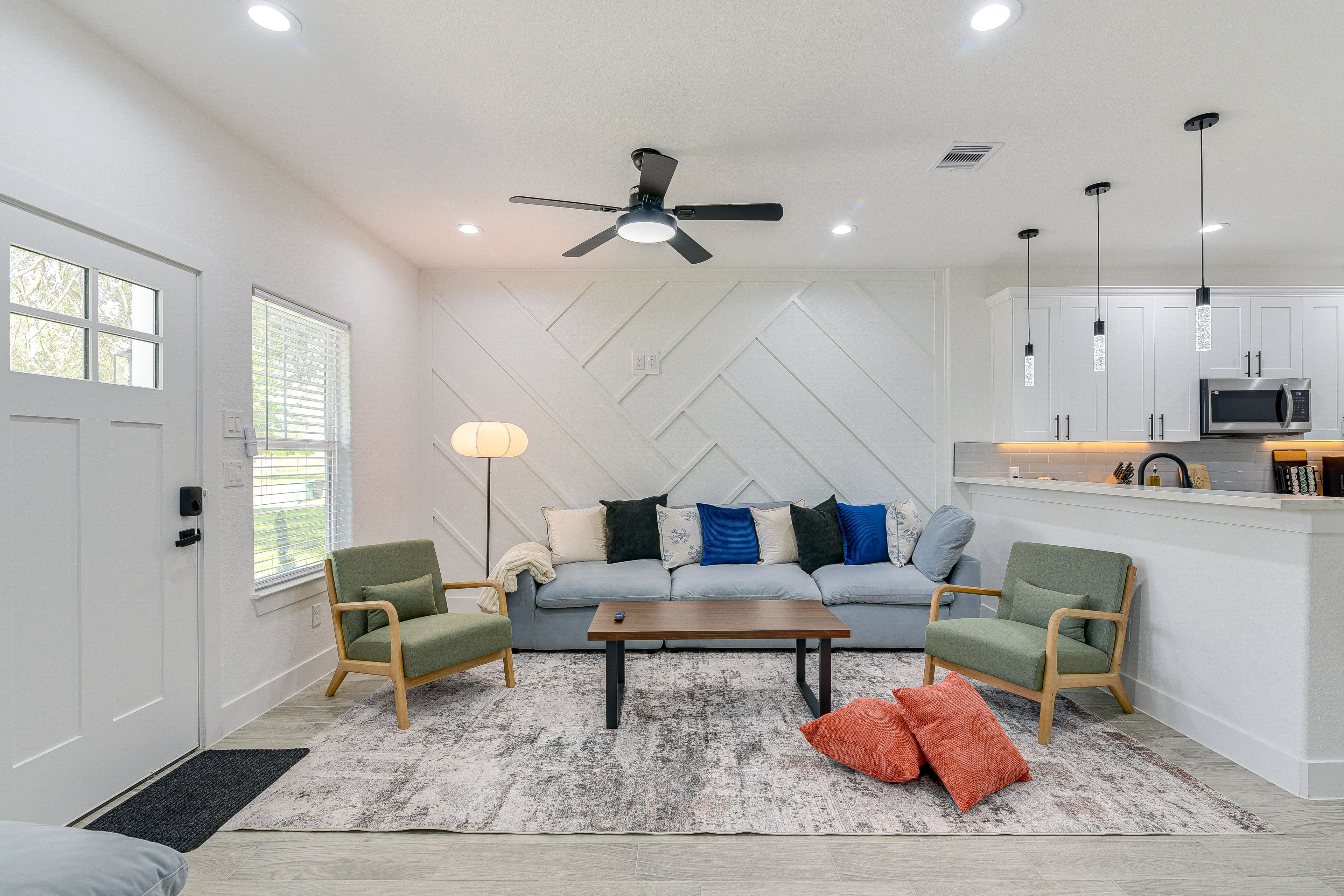 Living Room | 1st Floor | Central A/C & Heating