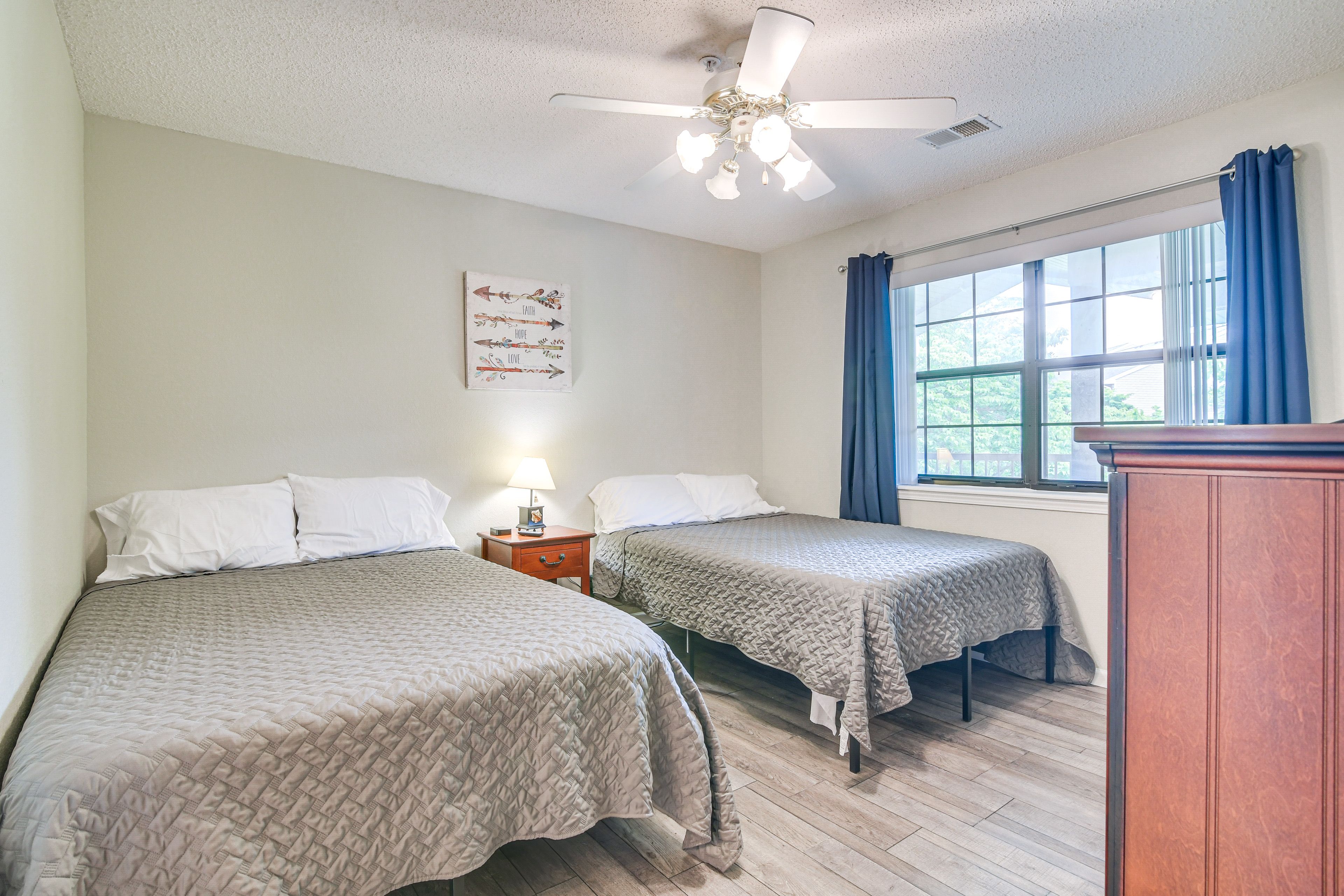 Bedroom 2 | 2 Full Beds