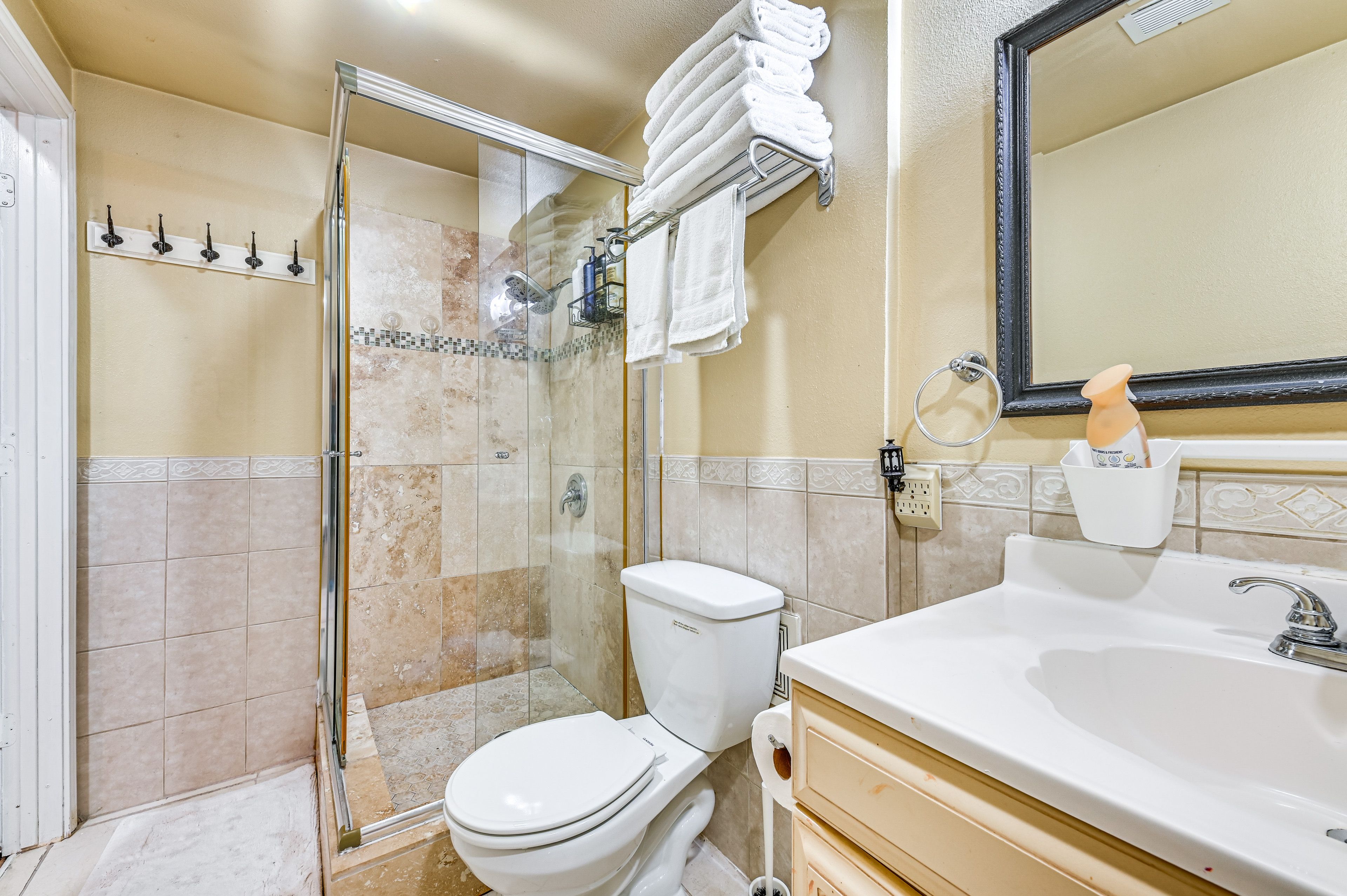 Bathroom | Towels Provided | 1st Floor
