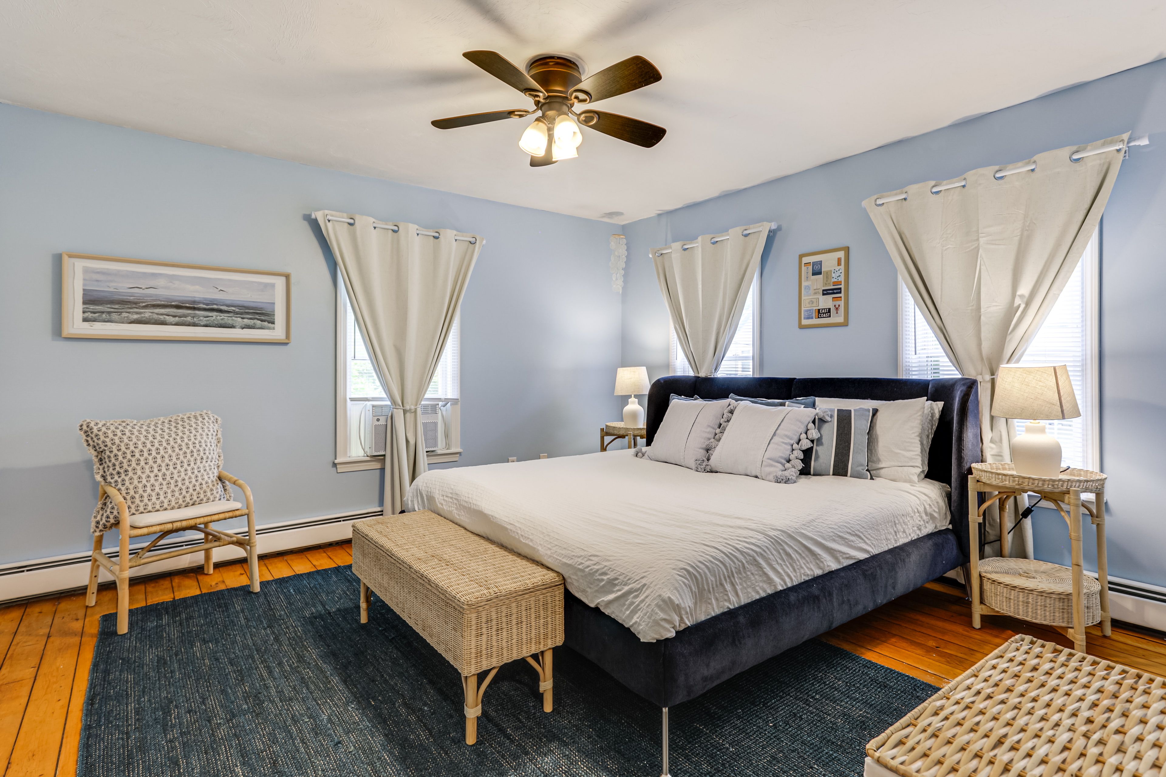 Bedroom 1 | King Bed | 2nd Floor | Linens Provided
