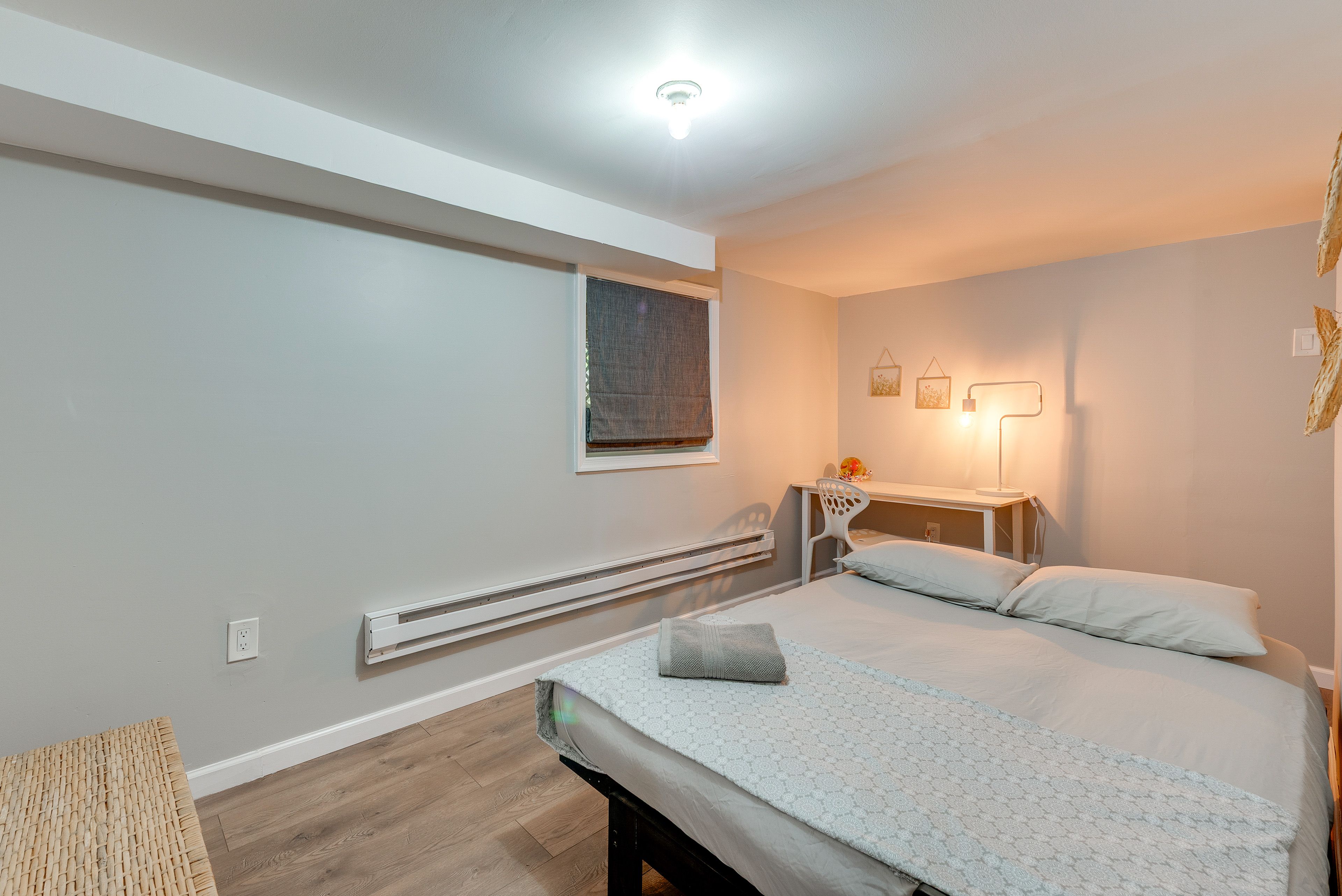 Bedroom 1 | Queen Bed | Desk | Lower Level