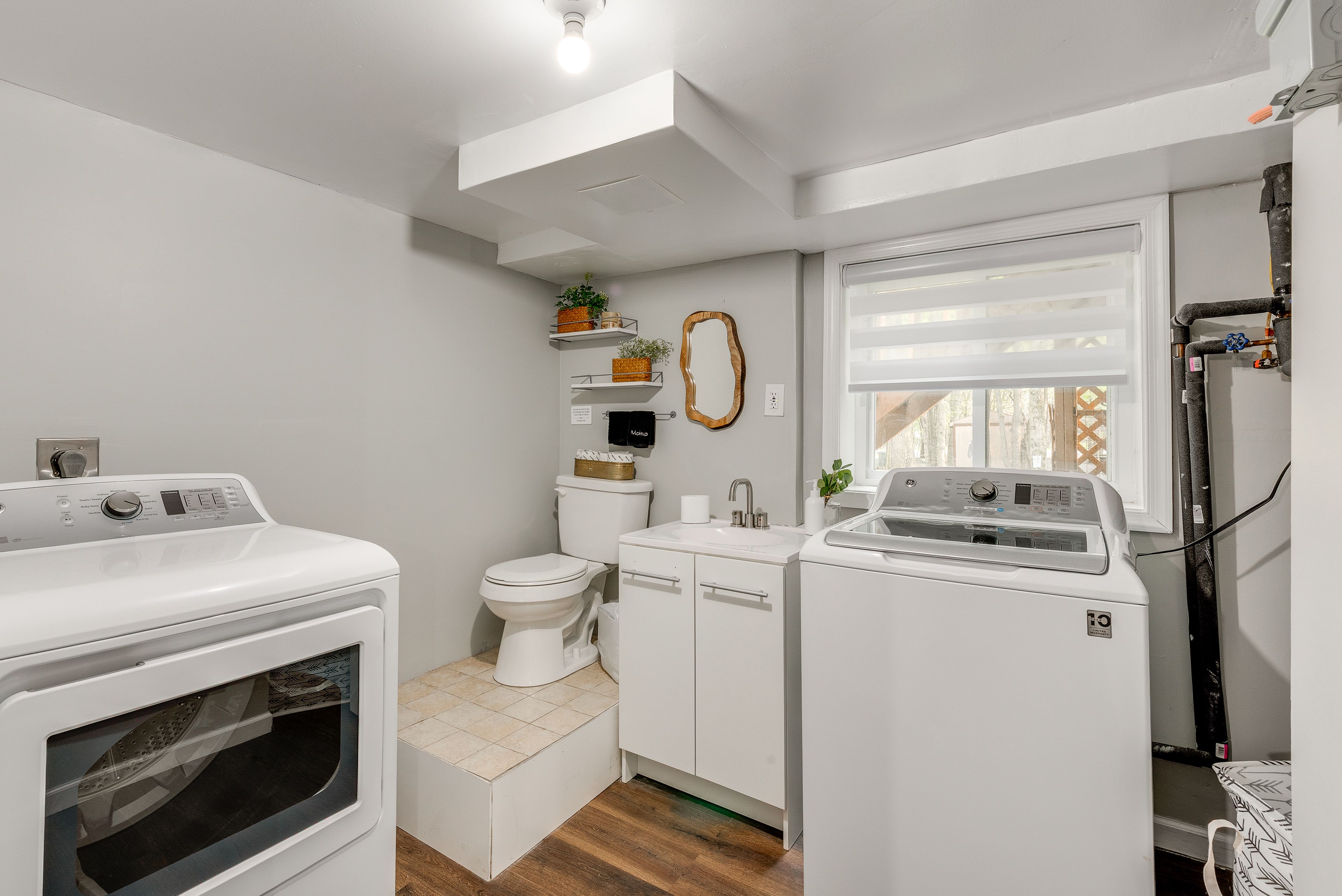 Half Bathroom | Washer/Dryer | Lower Level