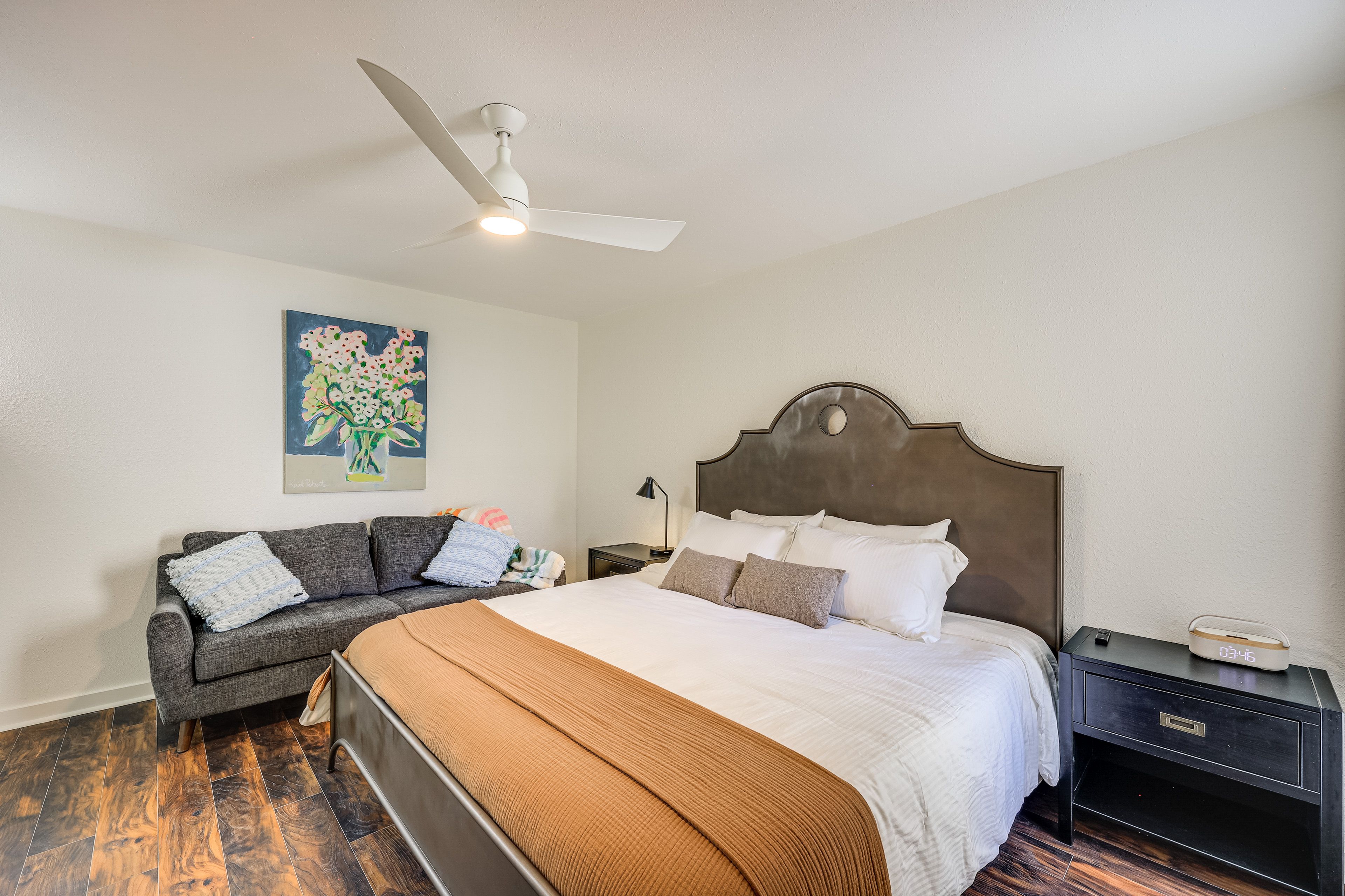 Bedroom 1 | King Bed | Linens Provided | 2nd Floor