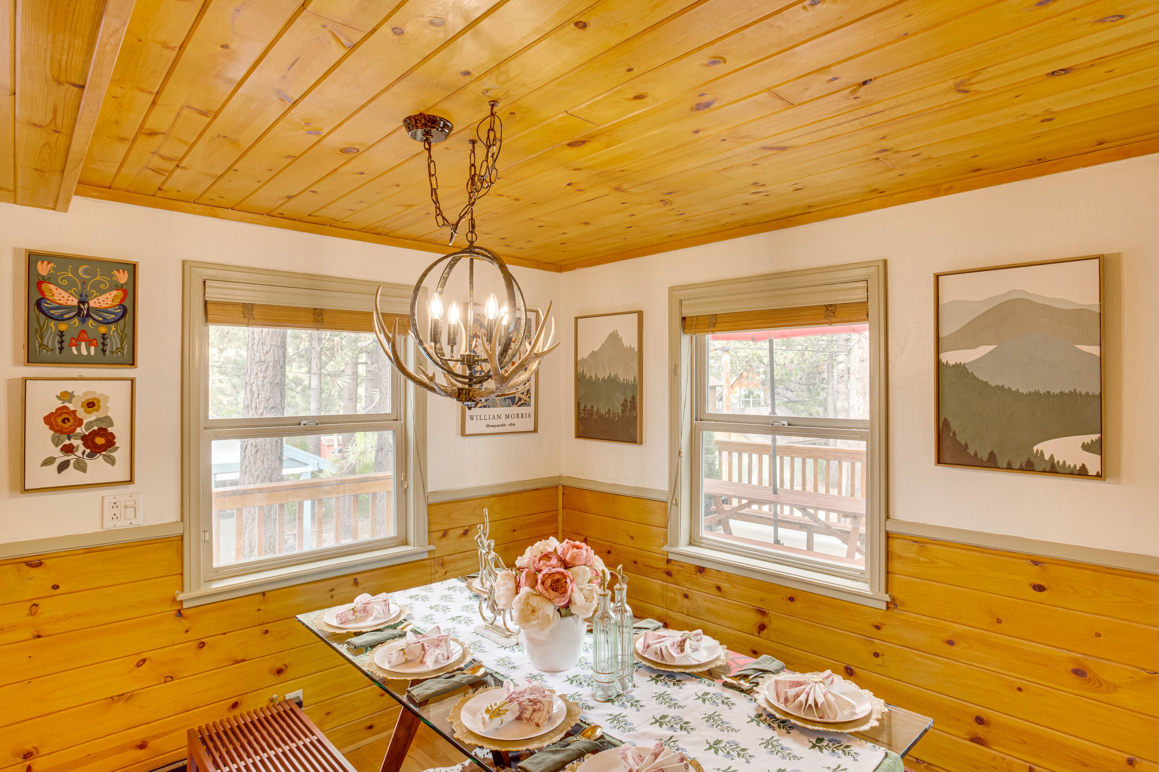 Dining Area | 1st Floor | Dishware/Flatware