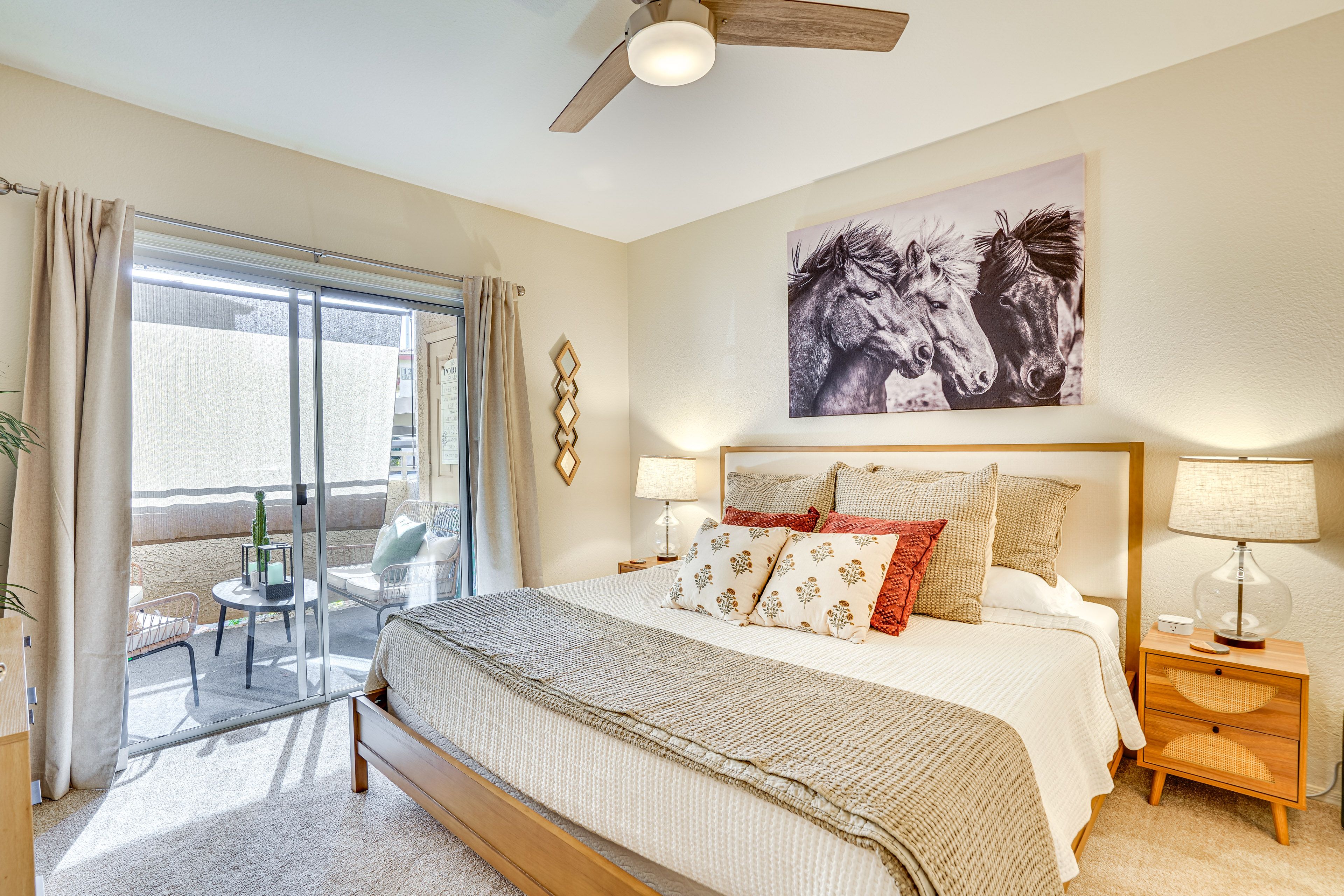 Bedroom 1 | King Bed | Linens Provided