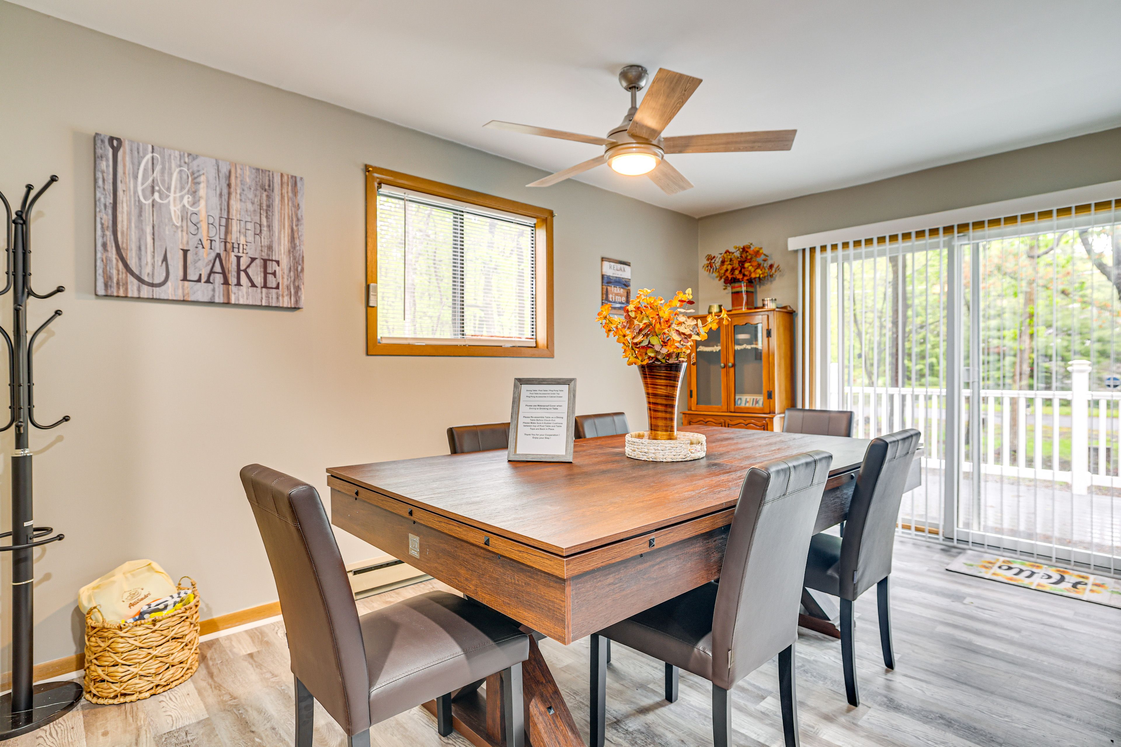 Dining Area | Free WiFi | 2-Story Home