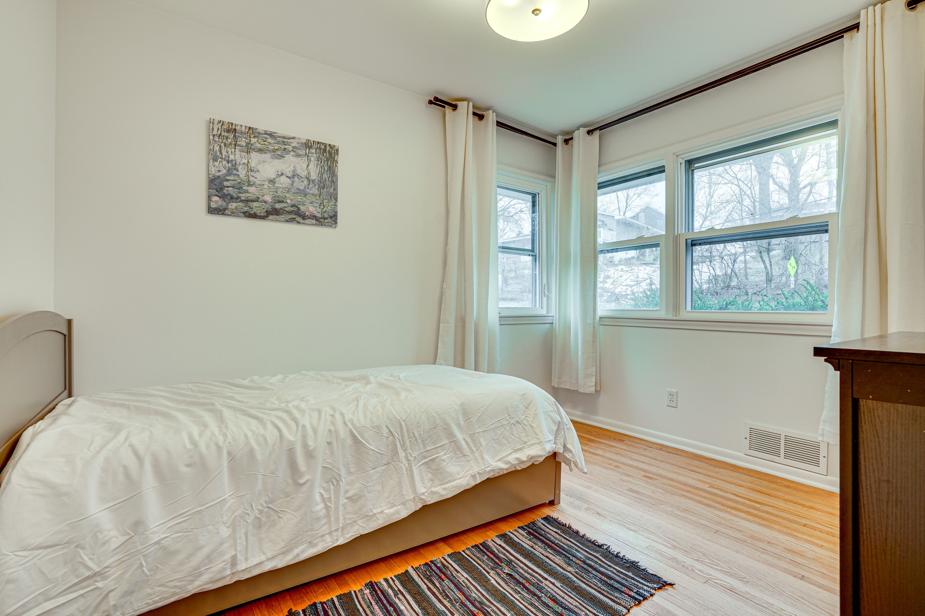 Bedroom 2 | Twin Bed w/ Twin Trundle | Main Level