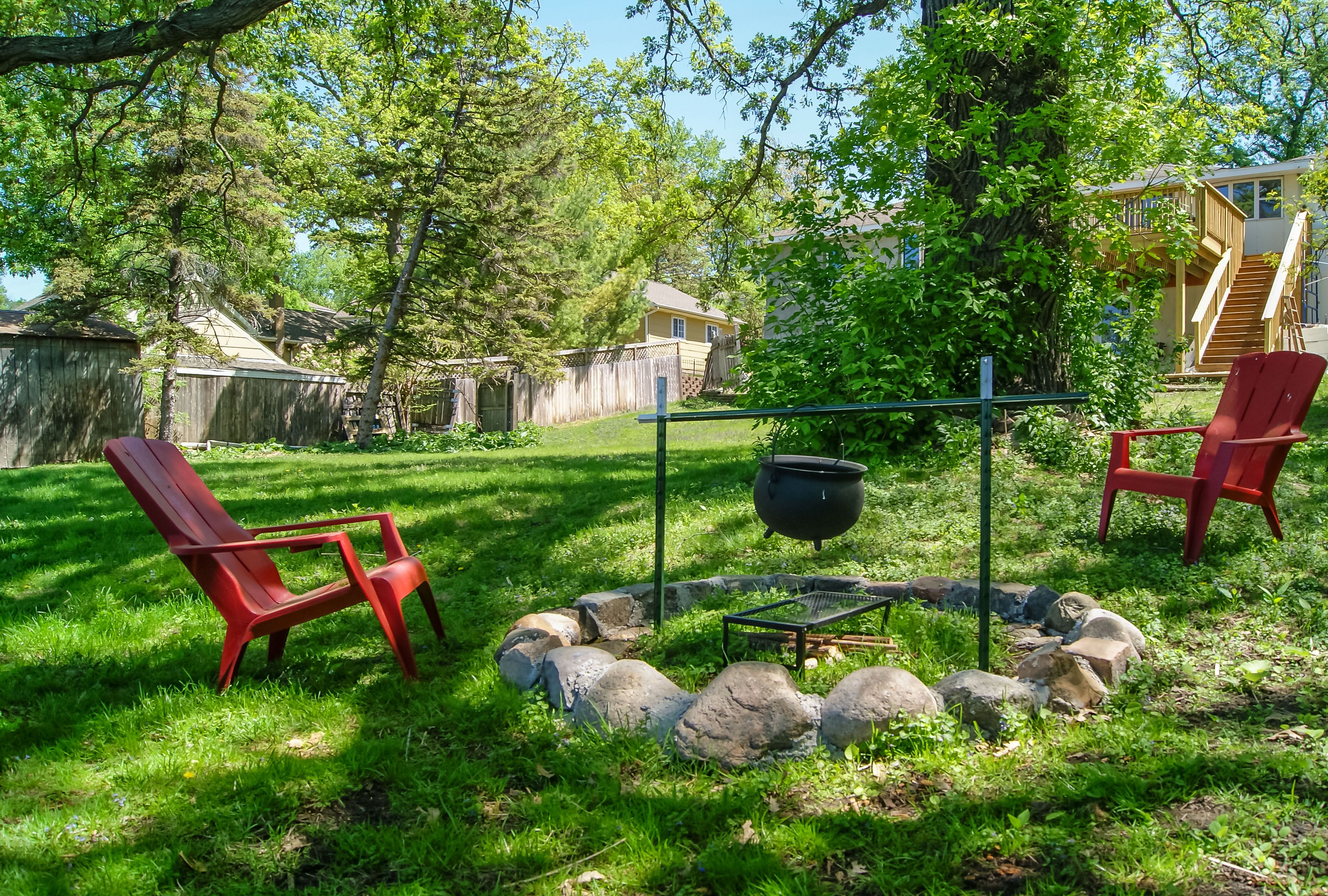 Backyard | Fire Pit | Dock