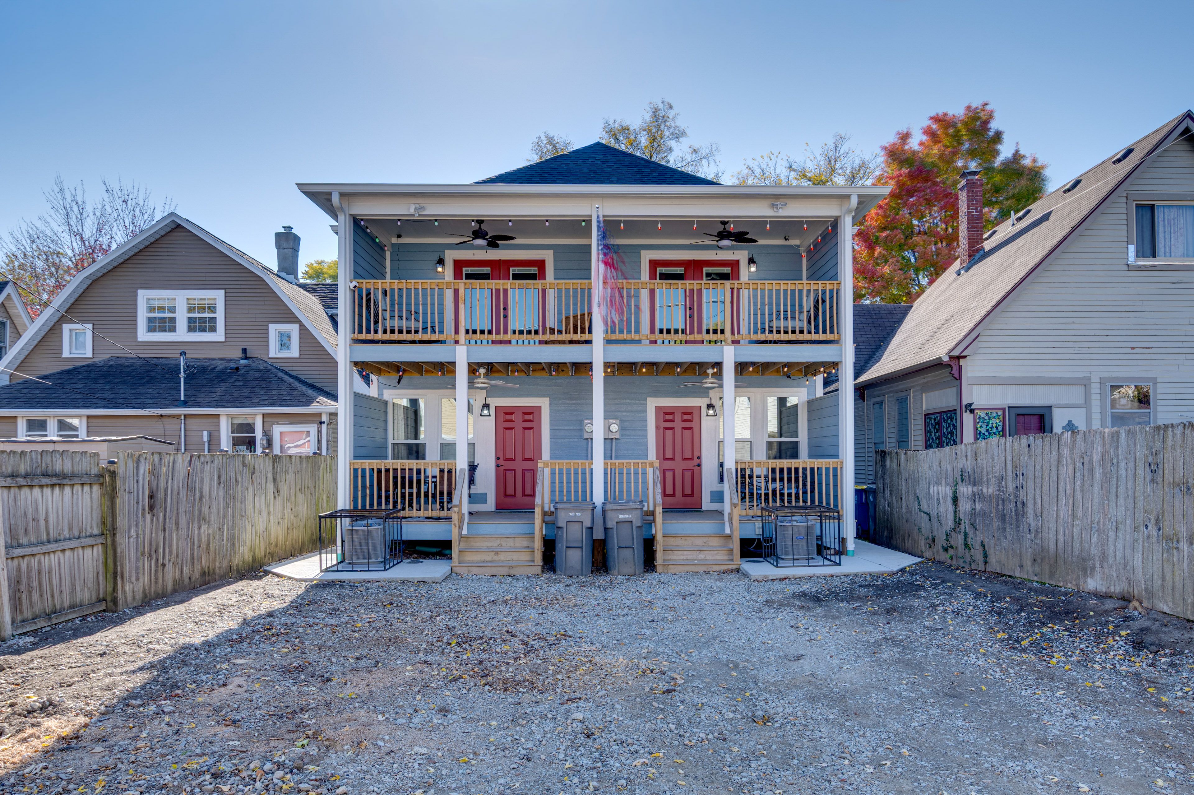 Back Exterior | Parking | Shared Driveway (3 Vehicles) | Street Parking