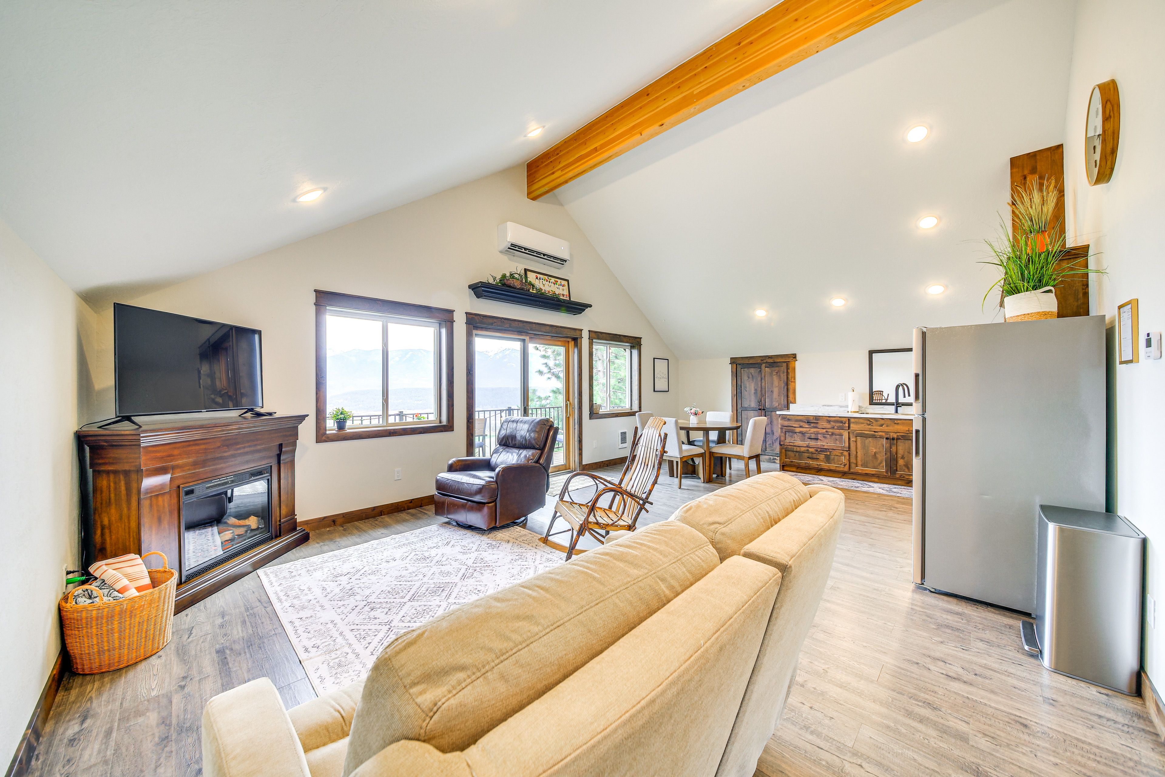 Property Interior | 2-Story Home | Free WiFi | Mini-Split A/C & Heating