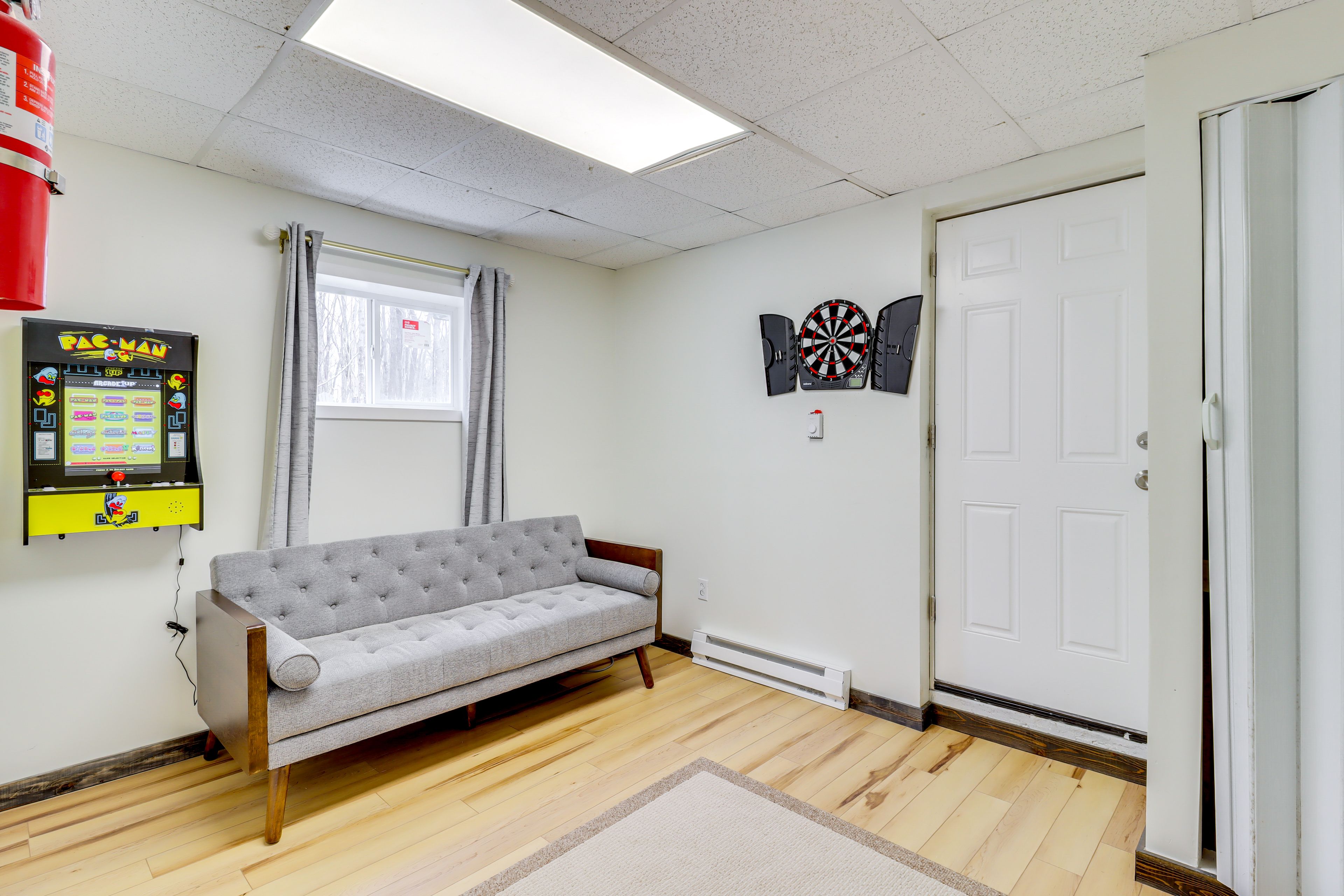 Bonus Room | 1st Floor | Pac-Man Arcade Game | Dartboard